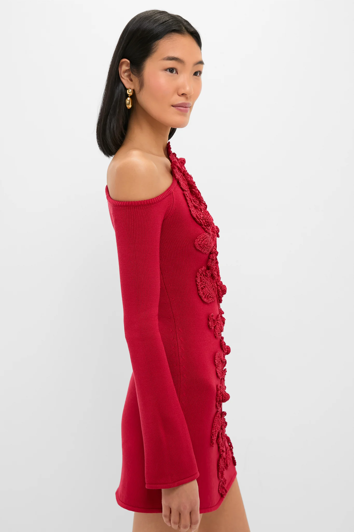 Merlot Kaela Knit Dress - Image 4
