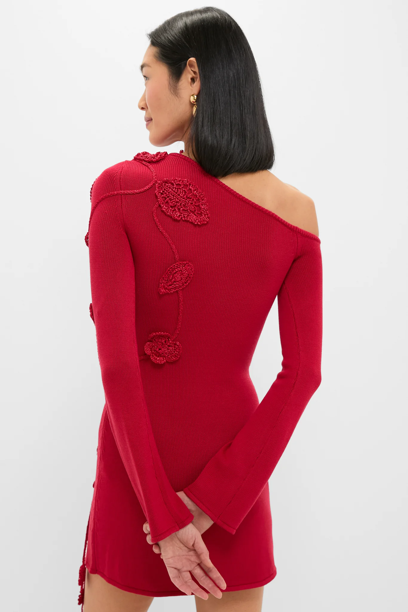 Merlot Kaela Knit Dress - Image 5