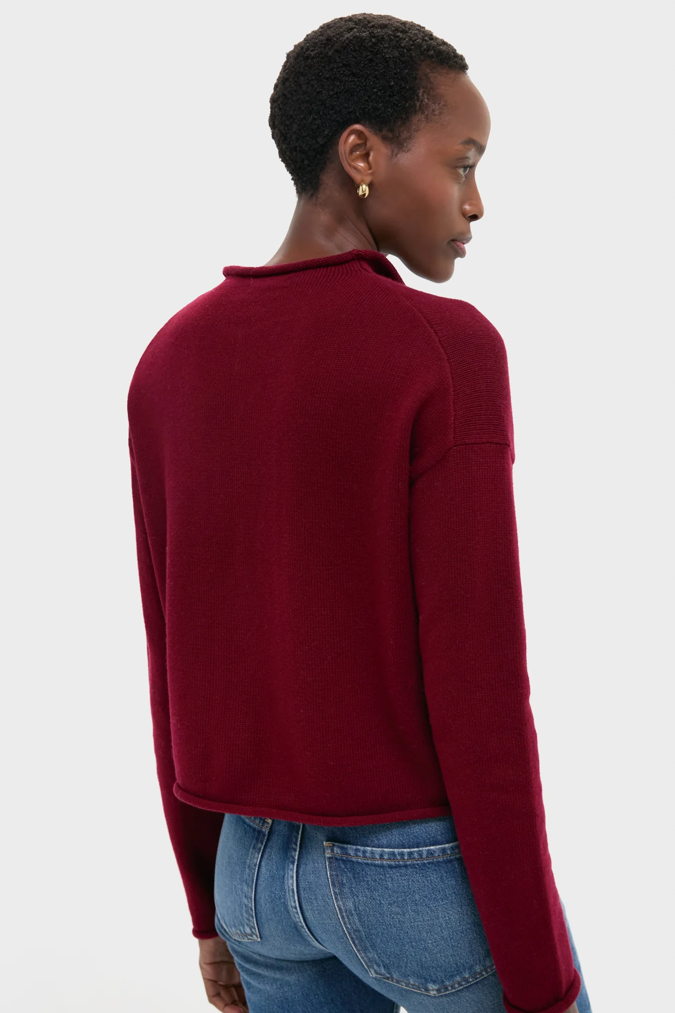 Merlot Taylor Cardigan - Image 4