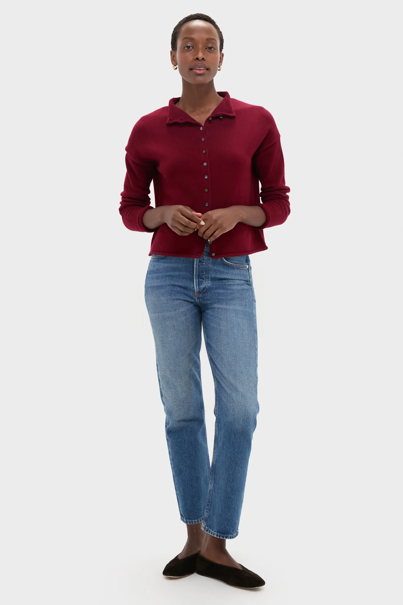 Merlot Taylor Cardigan - Image 6