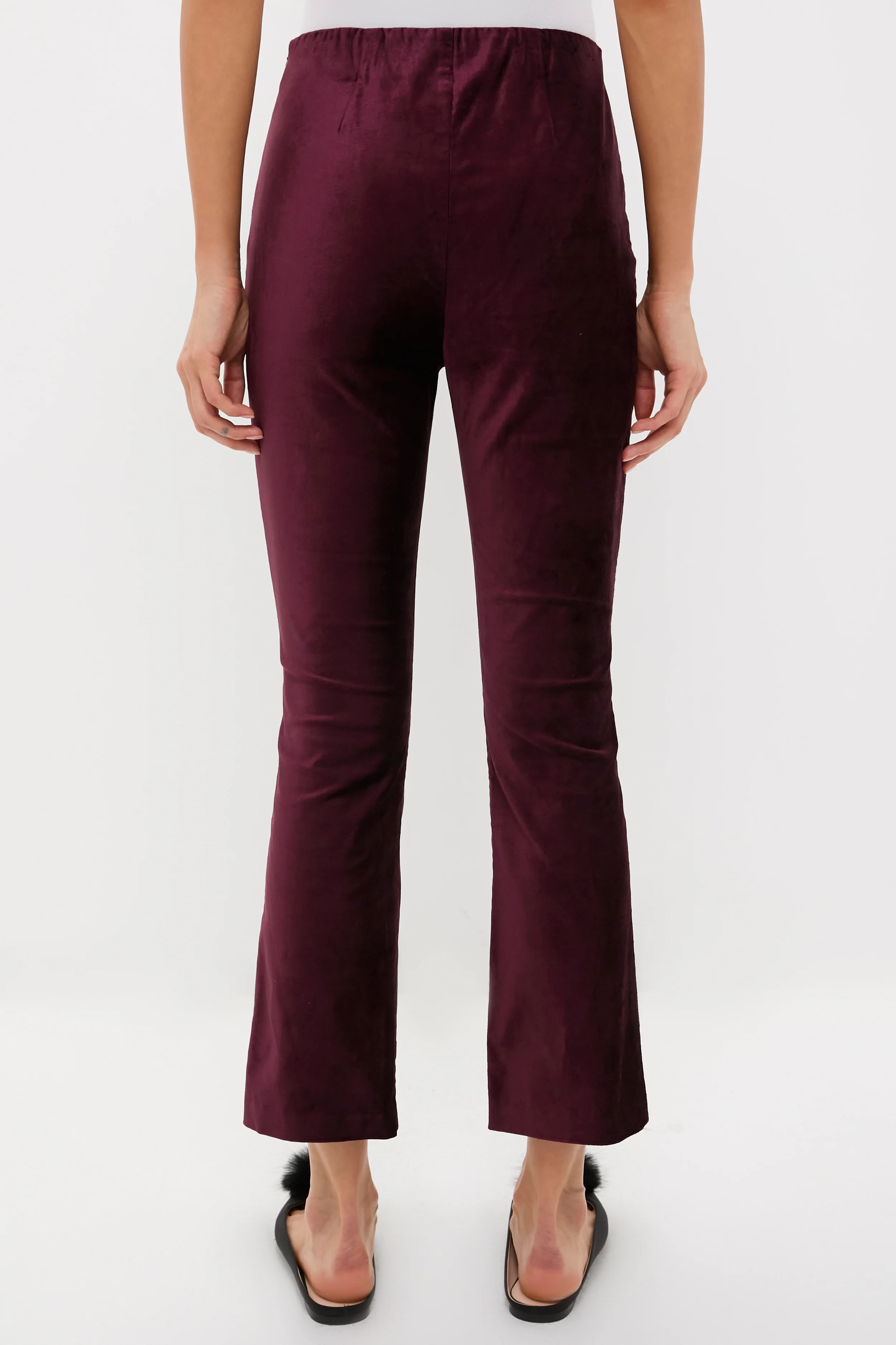 Merlot Velvet Ashford Pants - Image 4