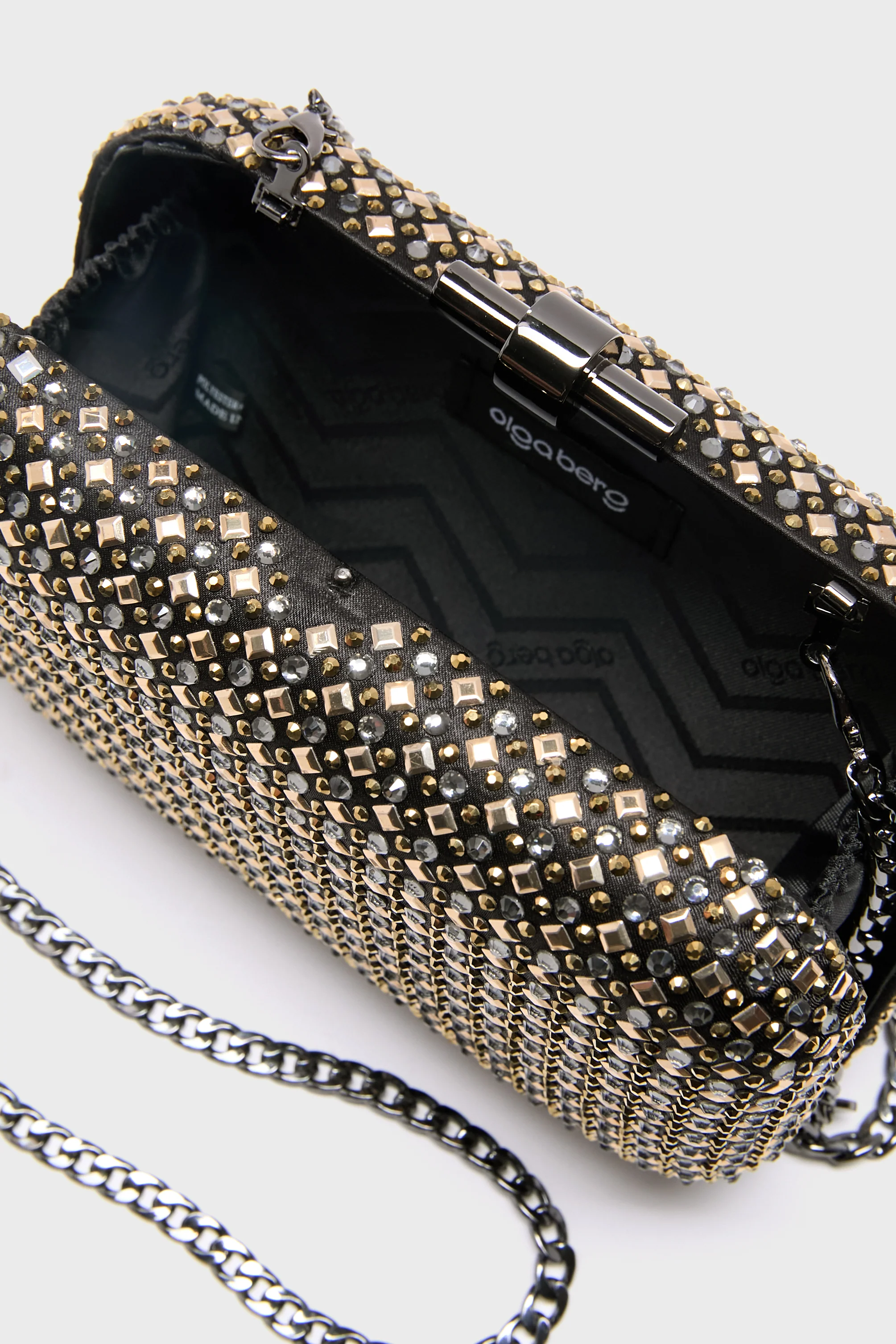 Metallic Ellen Hotfix Clutch - Image 4
