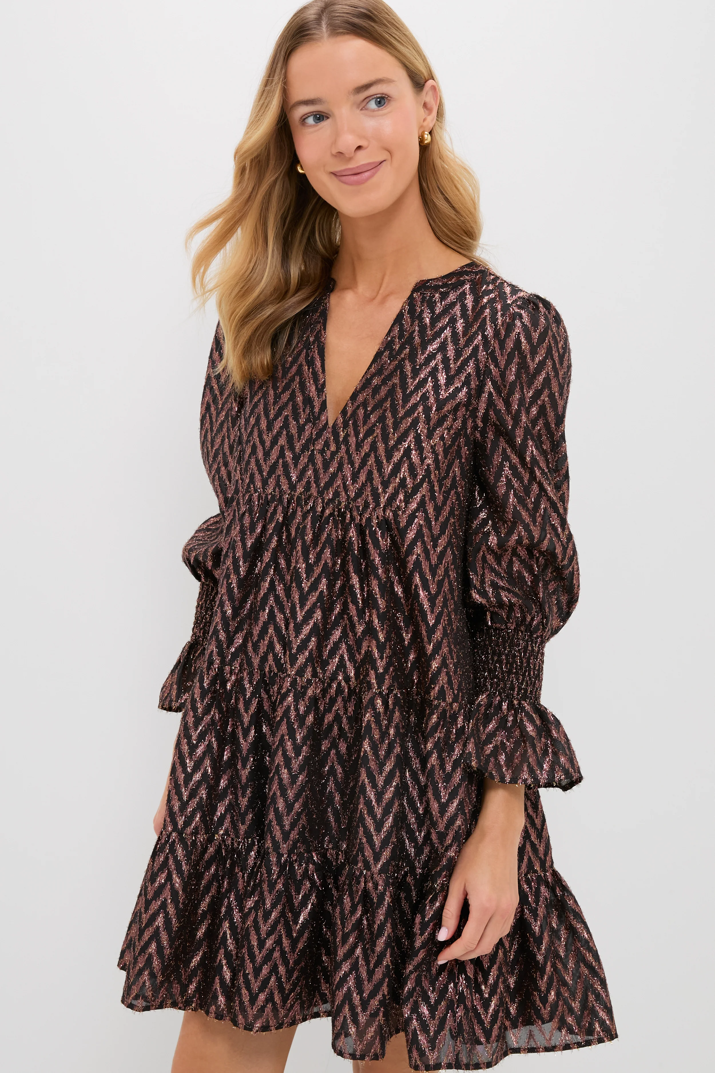 Metallic Ikat Kenzo Dress