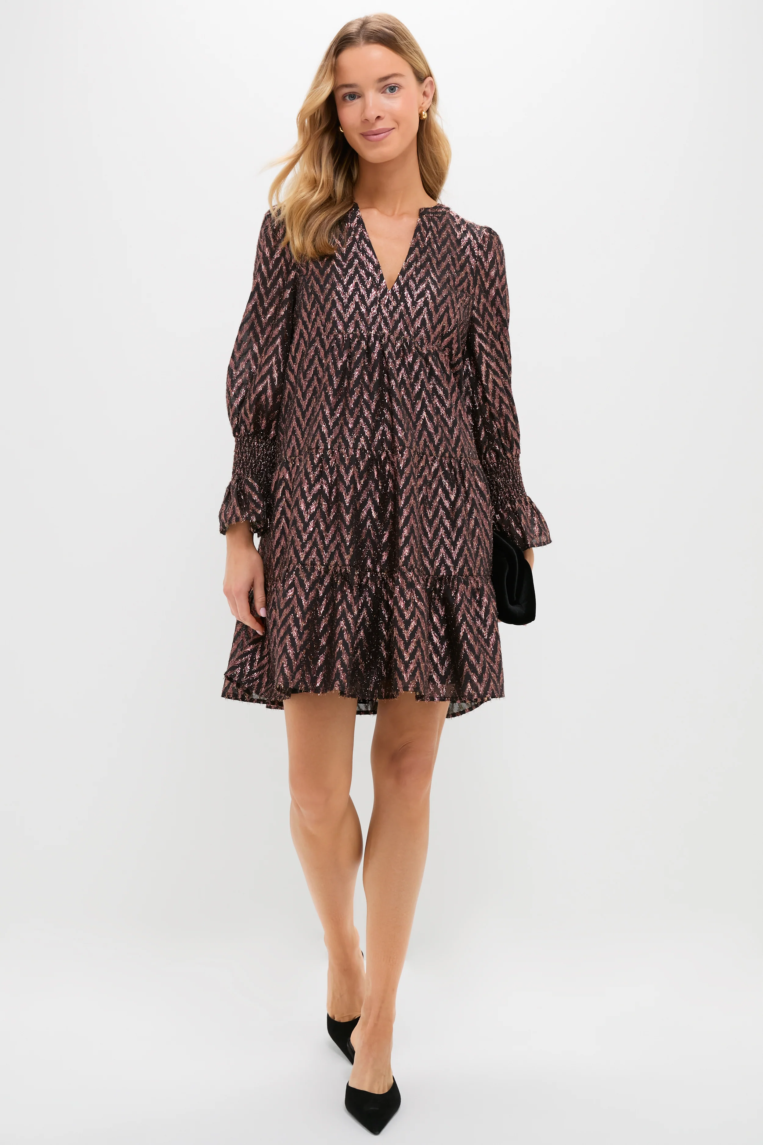 Metallic Ikat Kenzo Dress - Image 2