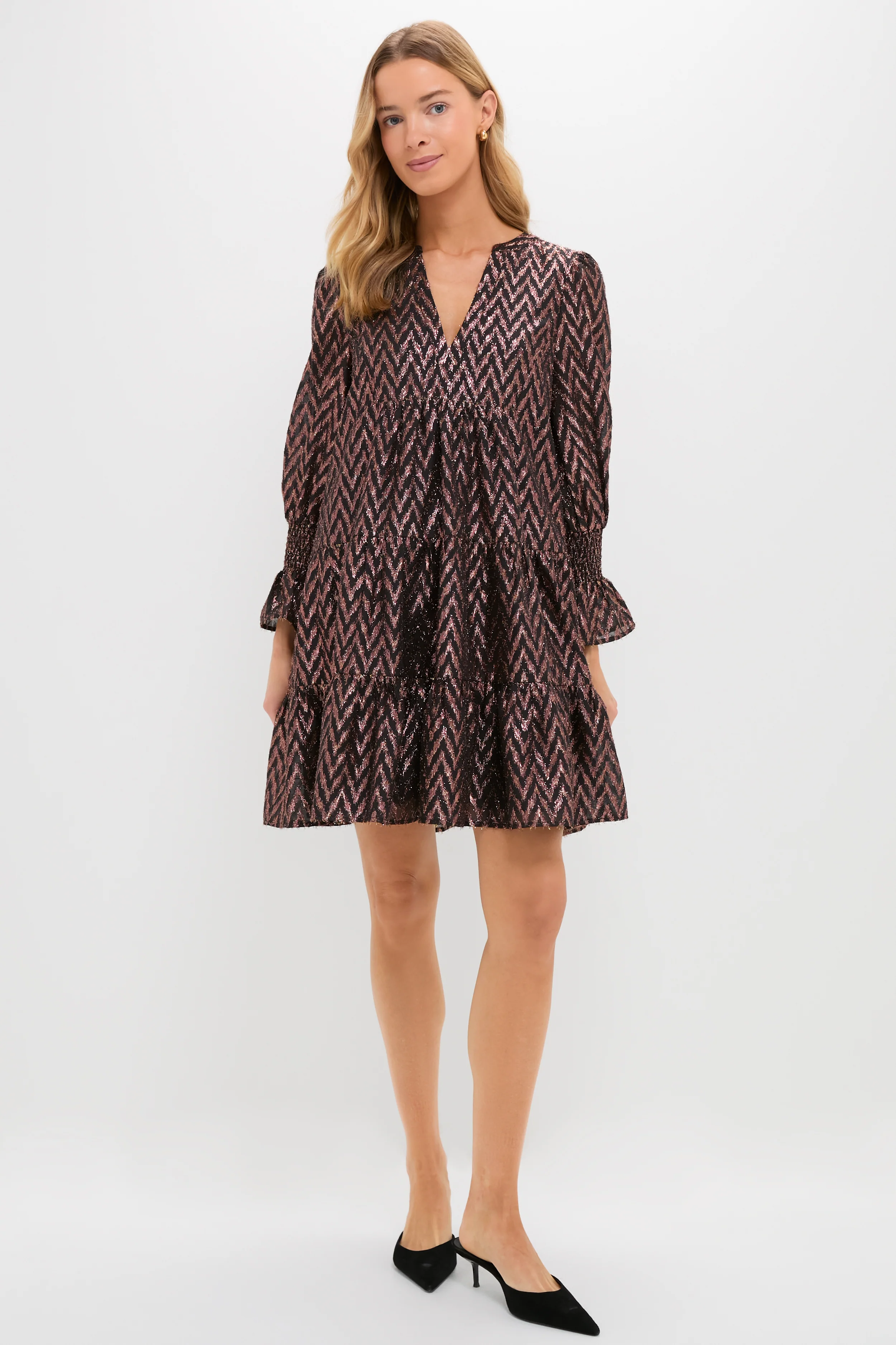 Metallic Ikat Kenzo Dress - Image 6