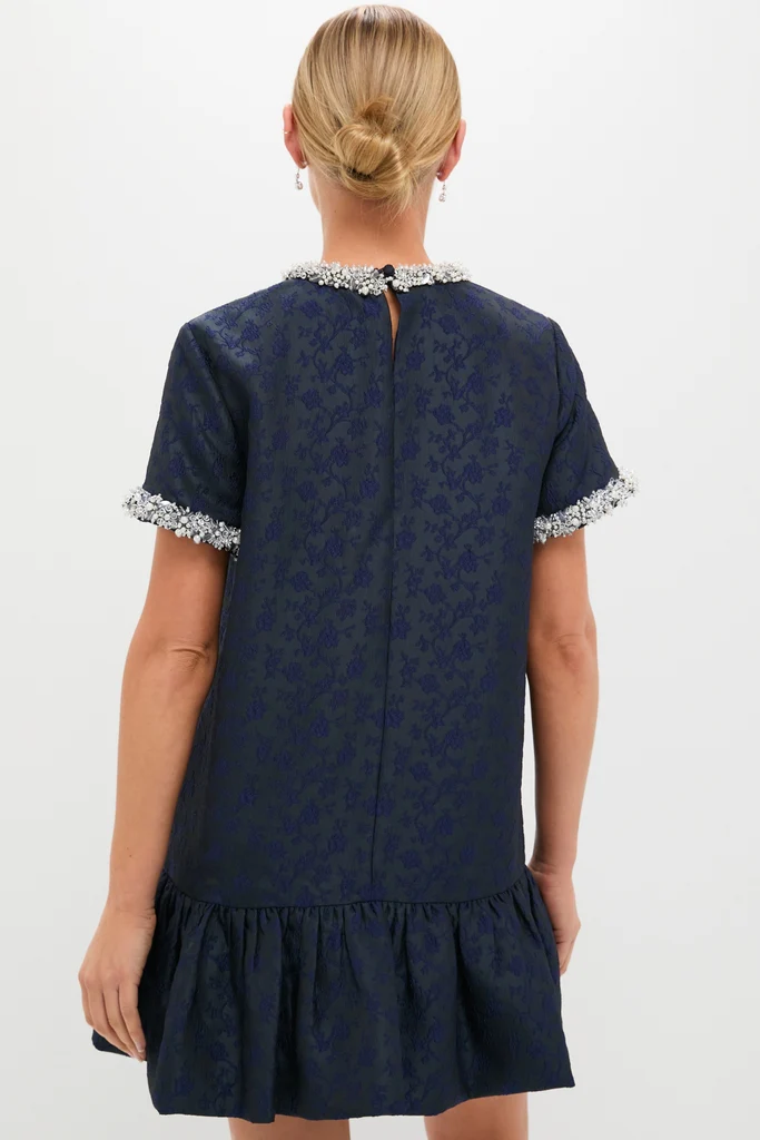 Midnight Alison Short Sleeve Mini Dress - Image 4