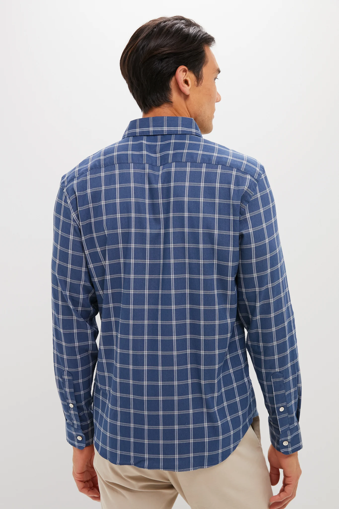 Midnight Cloud Plaid Movement Monterrey Shirt - Image 4