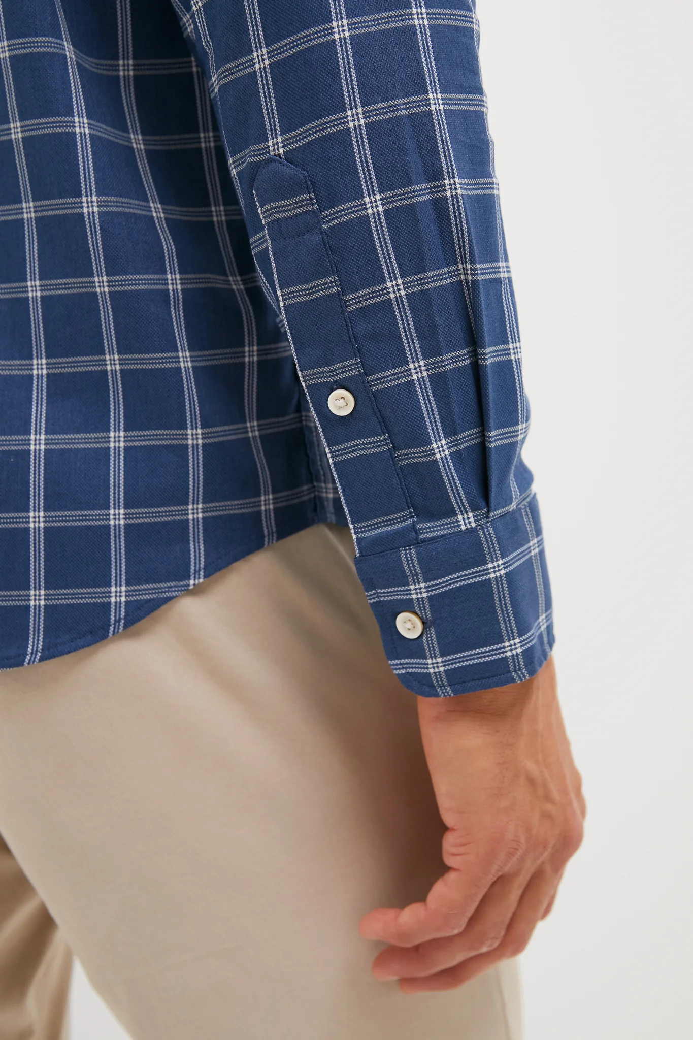 Midnight Cloud Plaid Movement Monterrey Shirt - Image 5