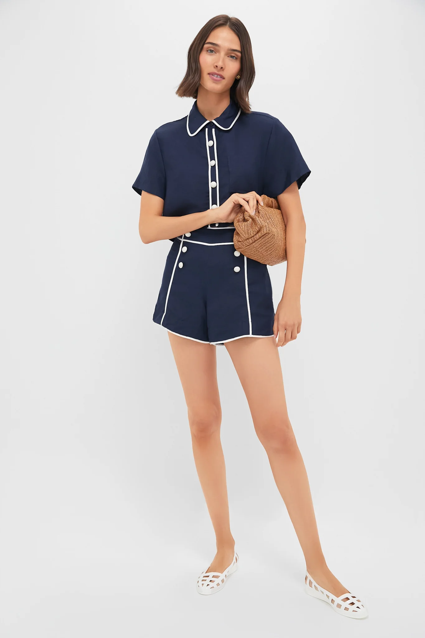 Midnight Crosby Sailor Front Shorts - Image 2