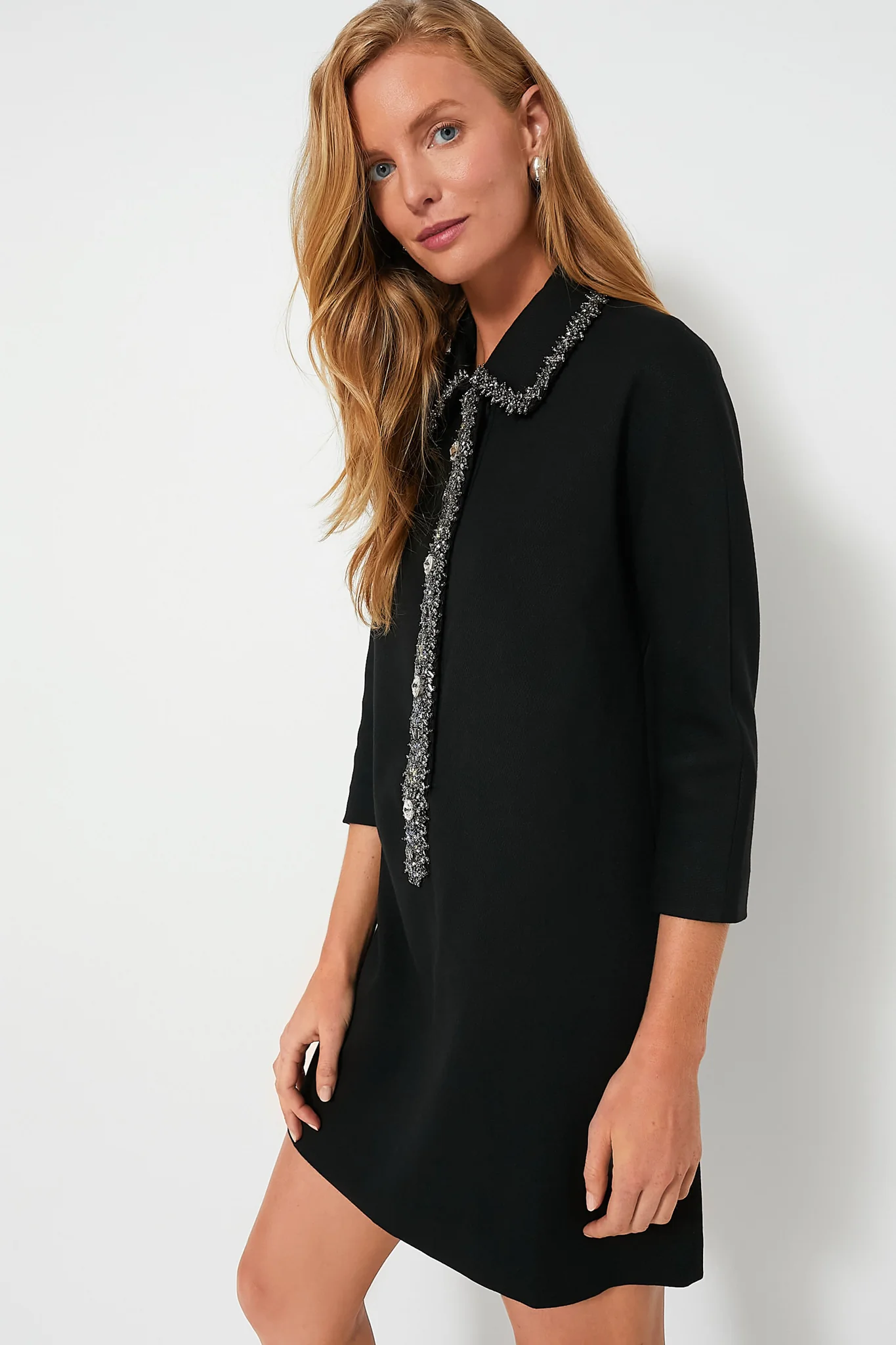 Midnight Embellished Nicola Dress - Image 3