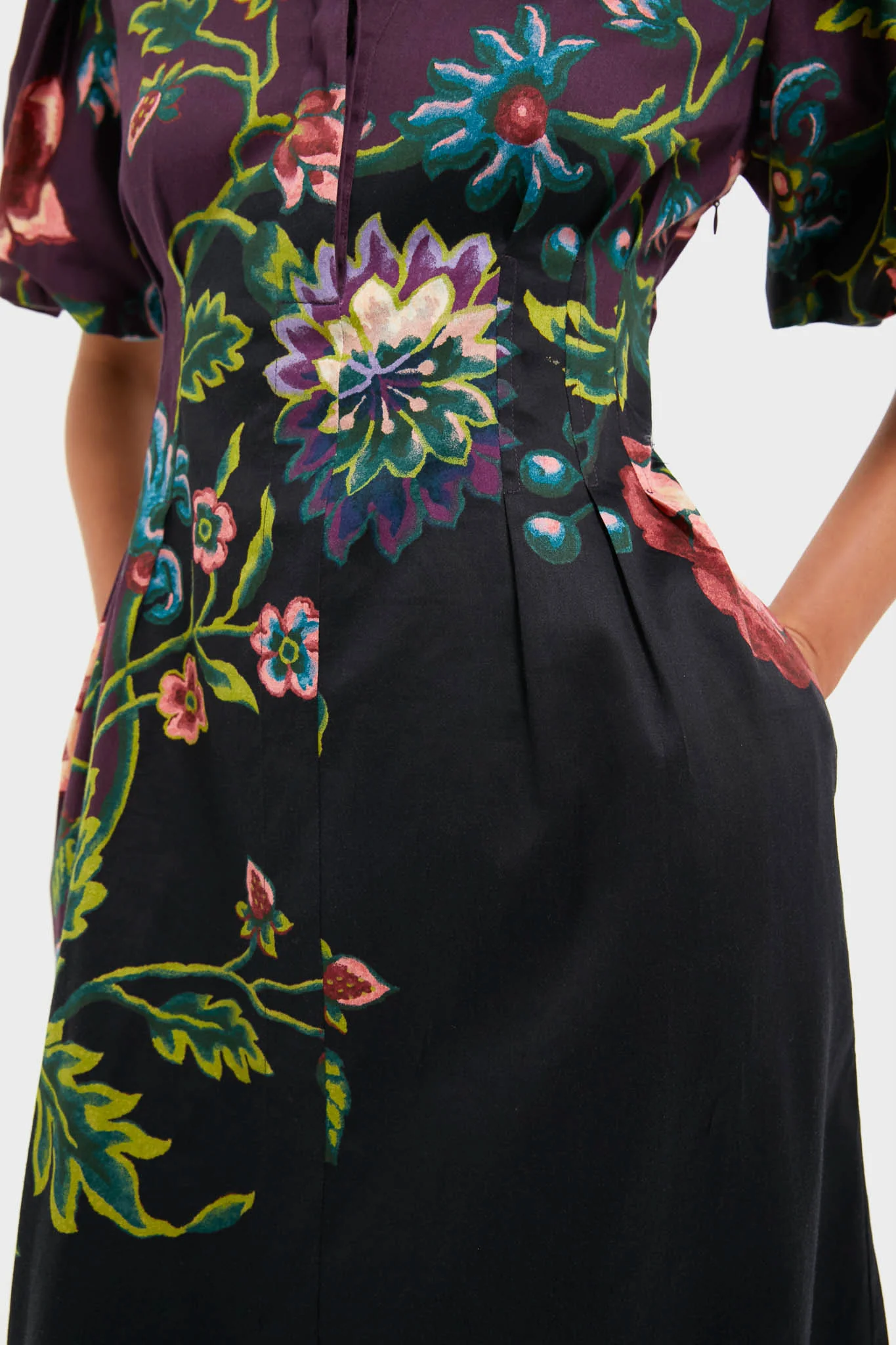 Midnight Moonflower Delaney Dress - Image 2