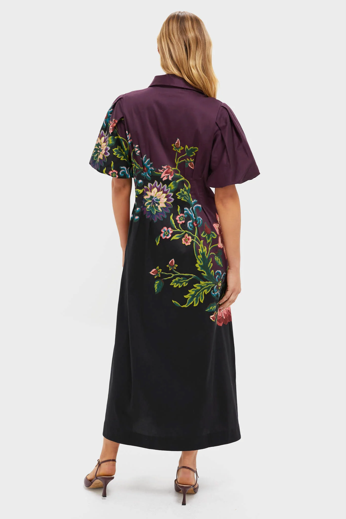 Midnight Moonflower Delaney Dress - Image 4