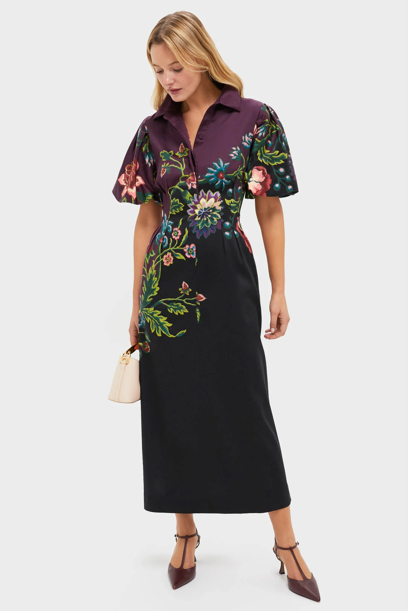 Midnight Moonflower Delaney Dress - Image 6