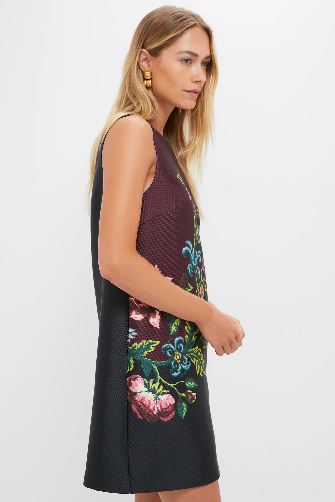 Midnight Moonflower Marlowe Dress - Image 3