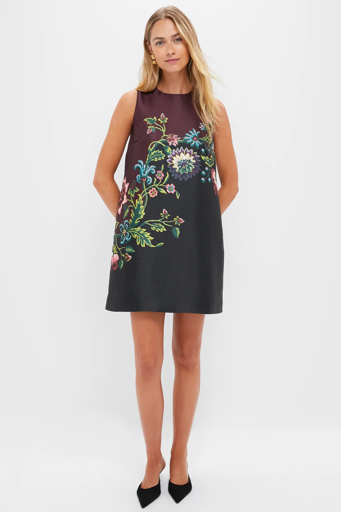 Midnight Moonflower Marlowe Dress - Image 6