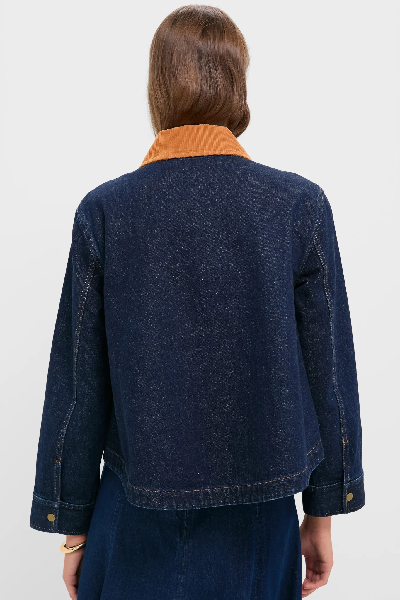 Midnight Rinse Denim Swingy Jacket - Image 4