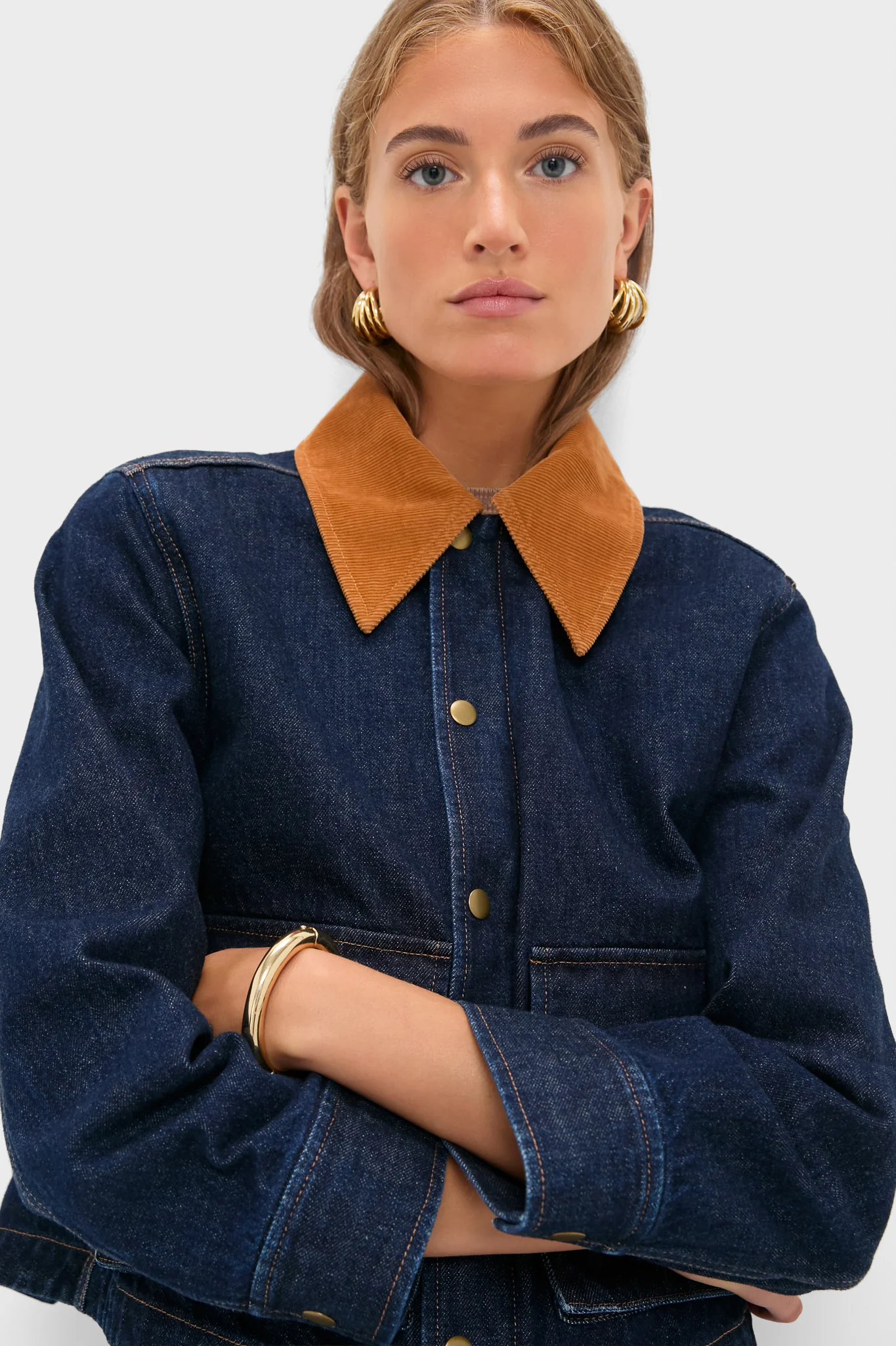 Midnight Rinse Denim Swingy Jacket - Image 5