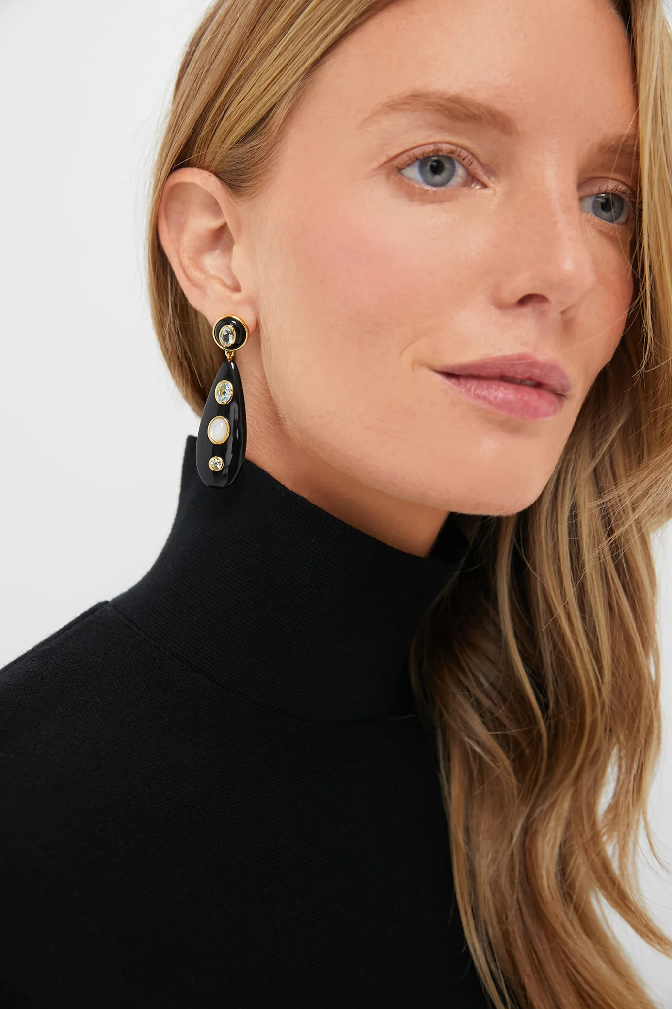 Midnight Sparkle Torre Earrings - Image 2