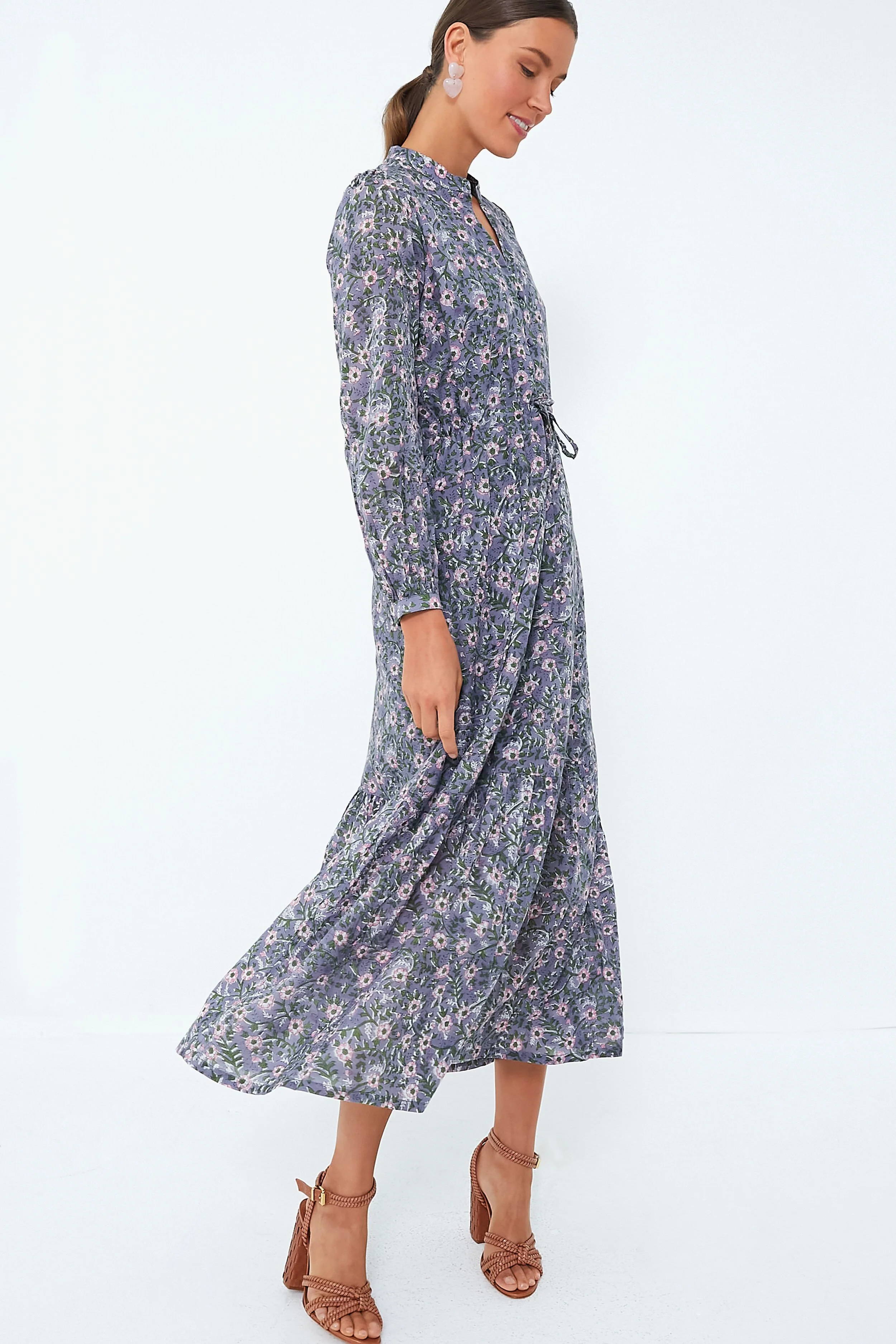 Midnight Wildflower Organic Frances Dress 3 - Image 2