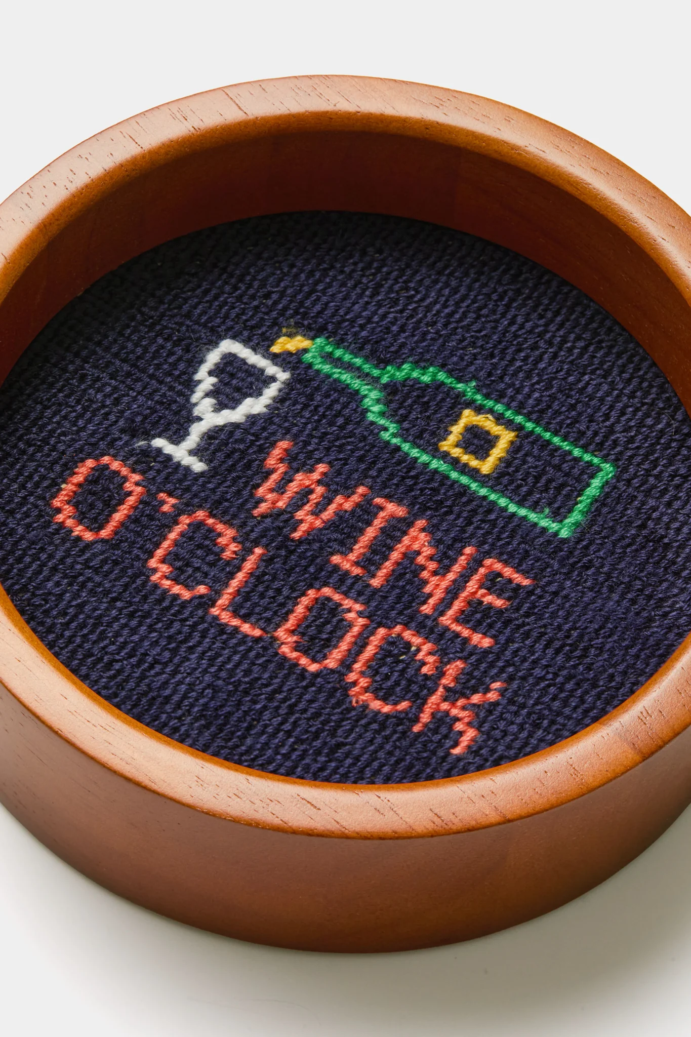 Midnight Wine O'Clock Wine Bottle Coaster - Image 2