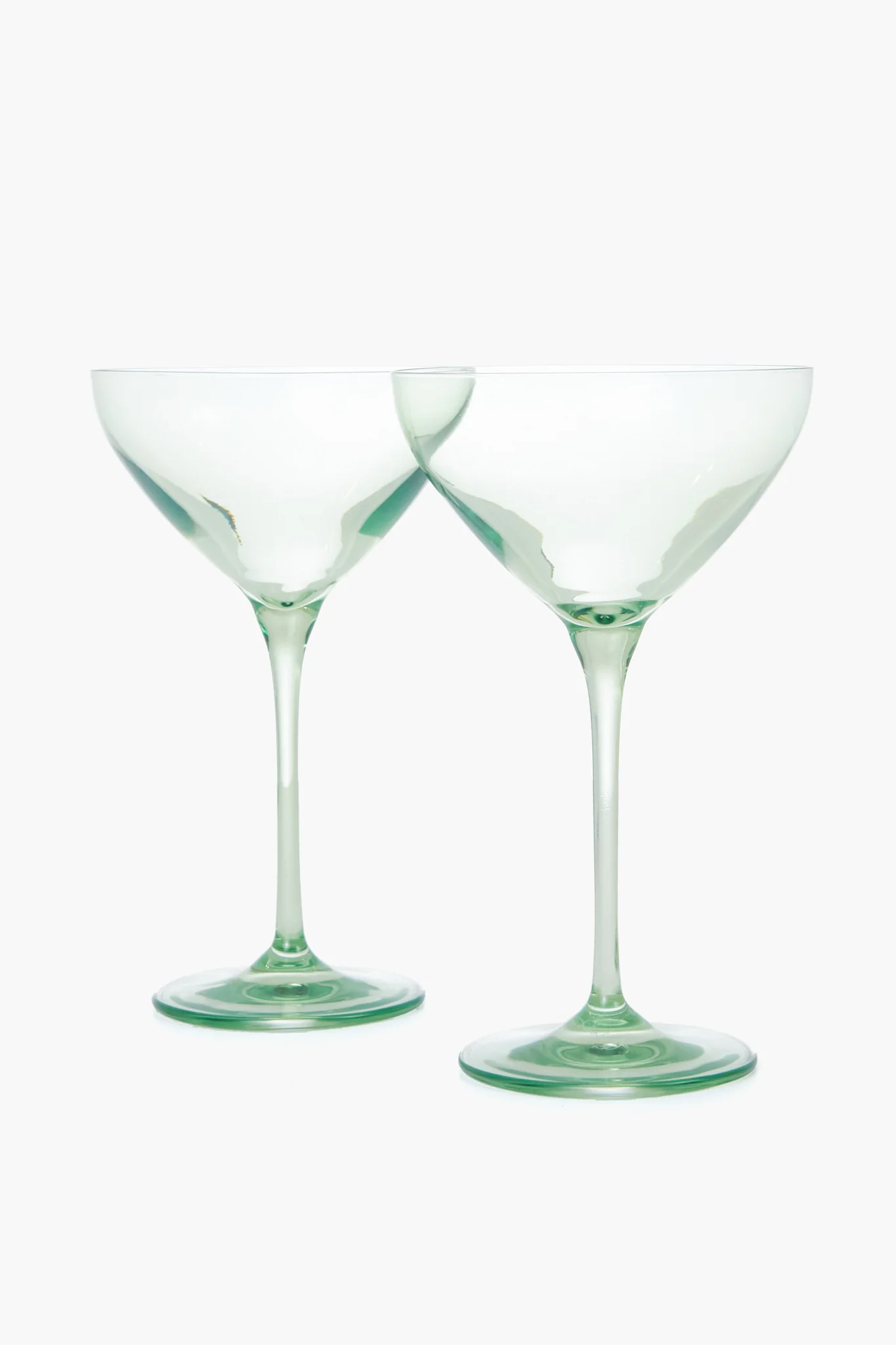 Mint Green Martini Glasses Set of 2 - Image 3