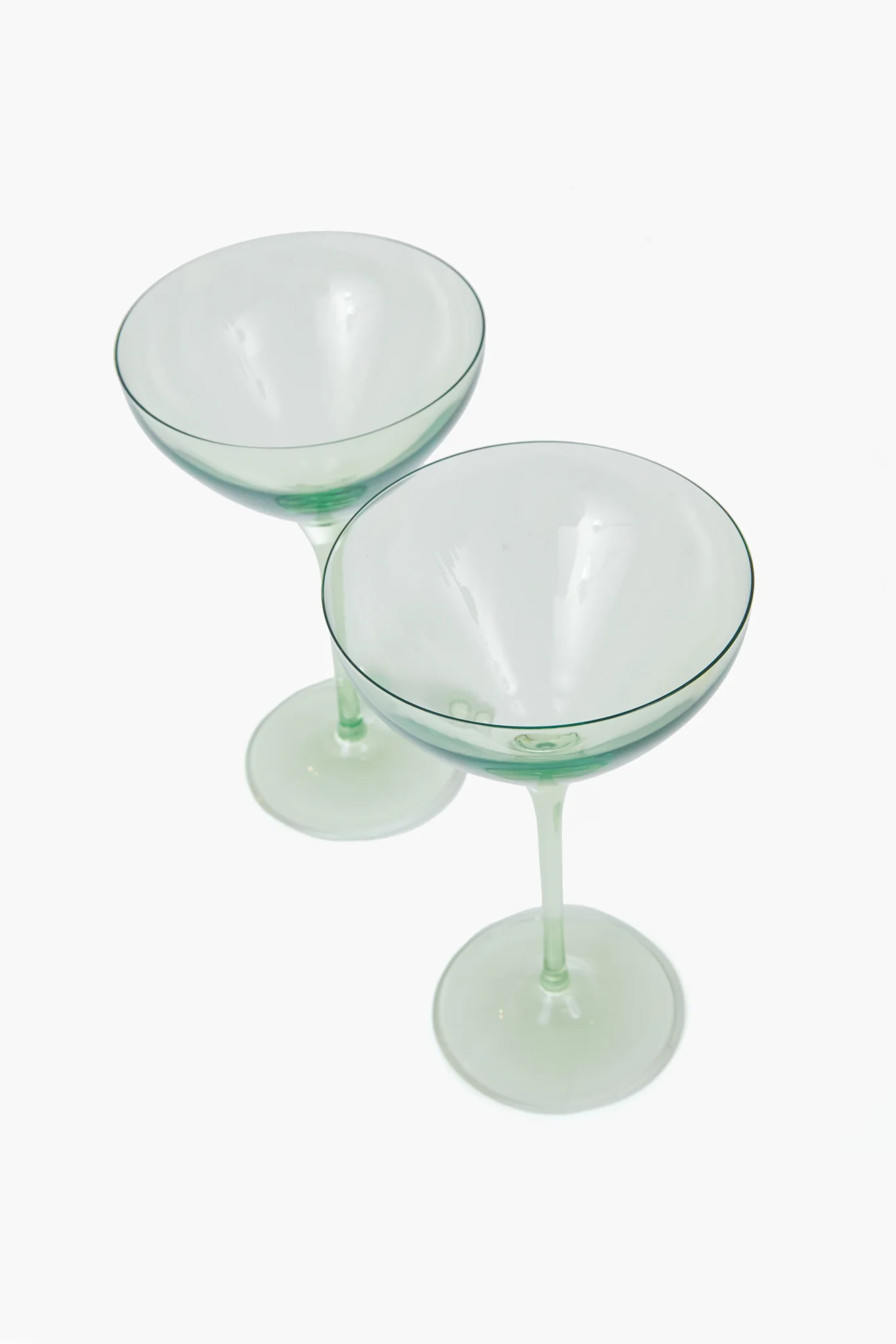 Mint Green Martini Glasses Set of 2 - Image 4