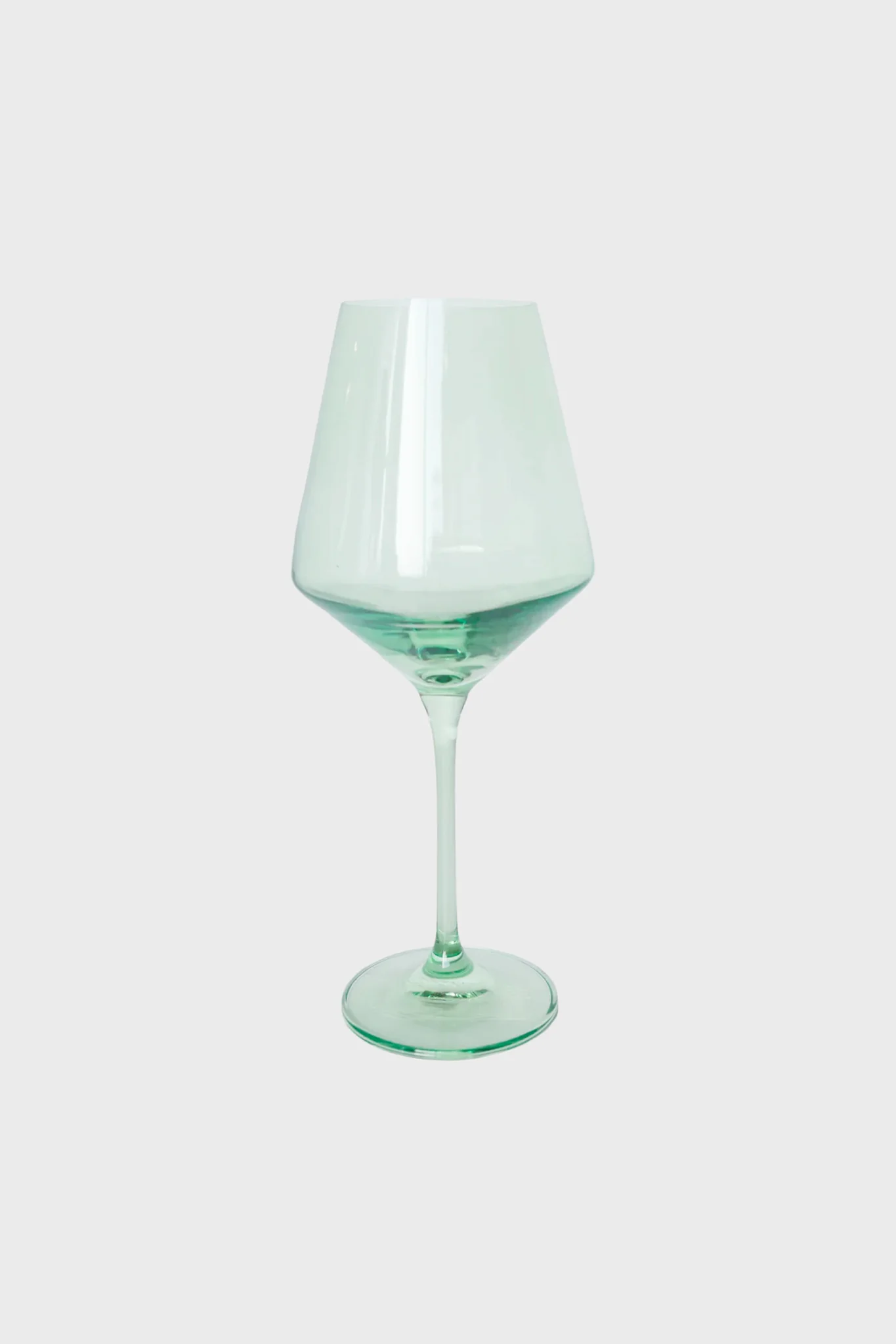 Mint Stemmed Glasses Set of 6 - Image 3