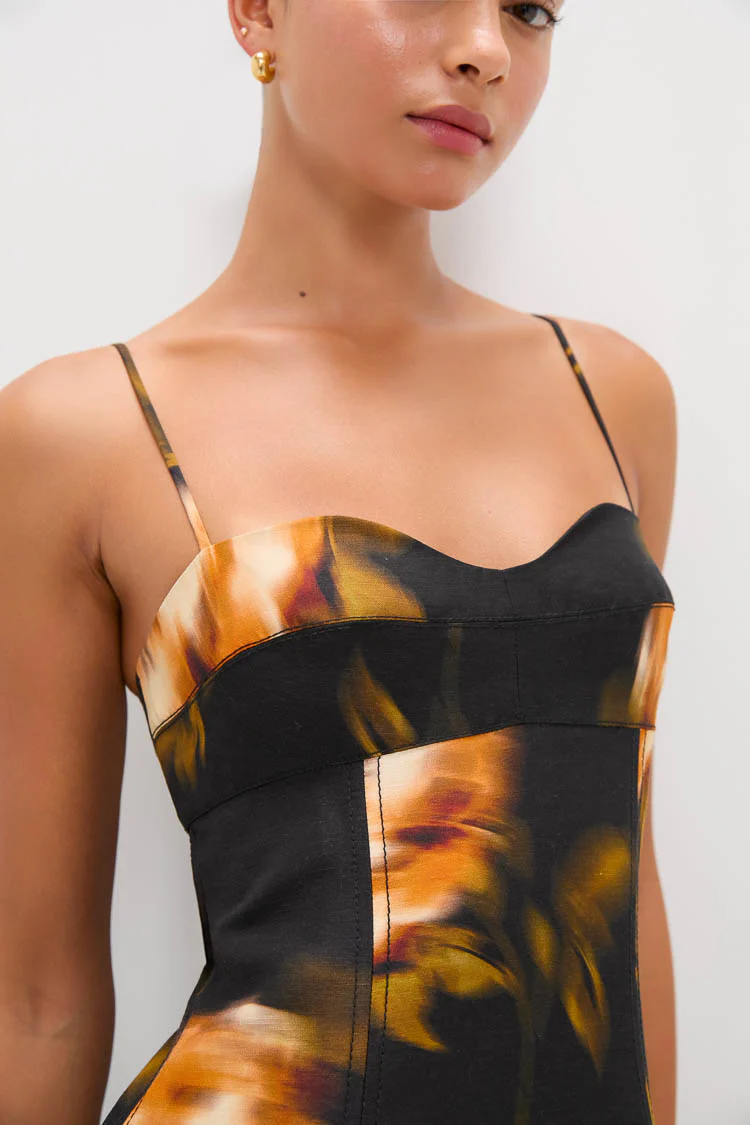 Mira Print Magdelena Maxi Dress - Image 6