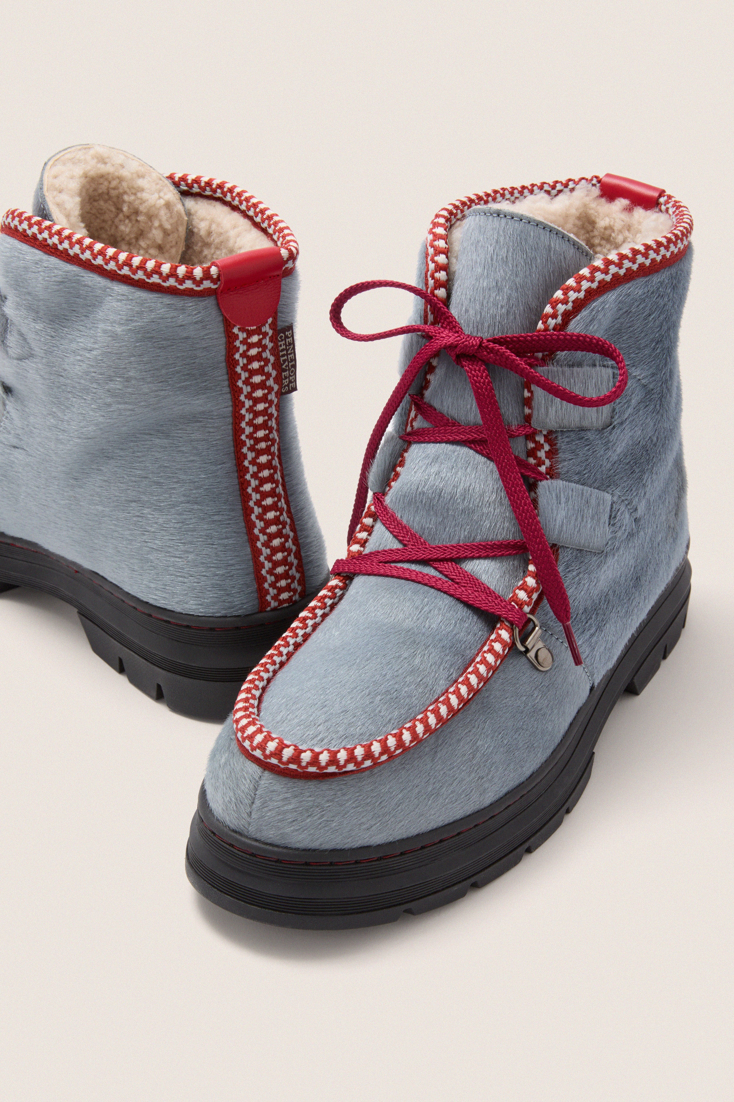 Mist Incredible Pony Shearling-Lined Boots - Image 5