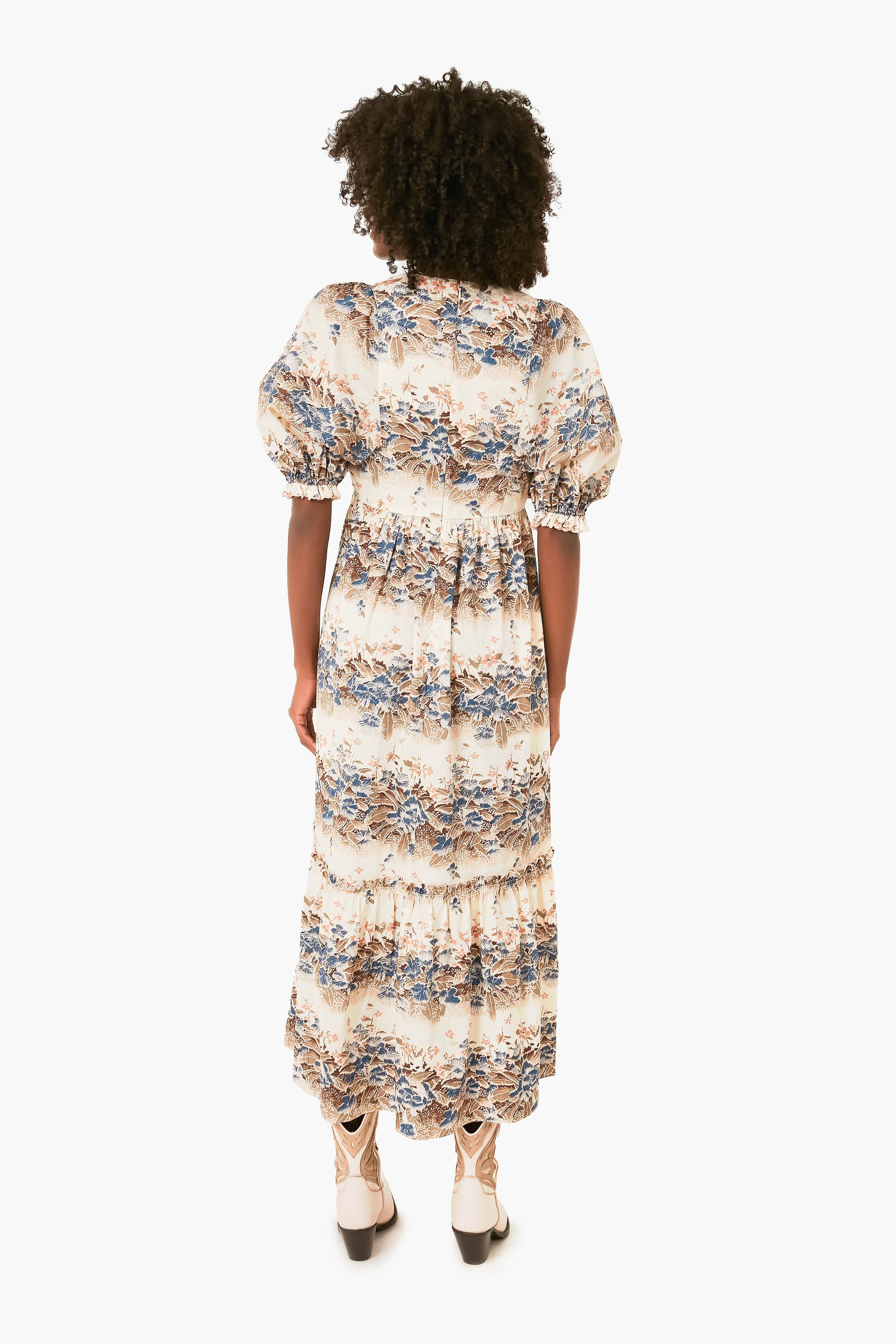 Misty Morning Palmer Dress - Image 4