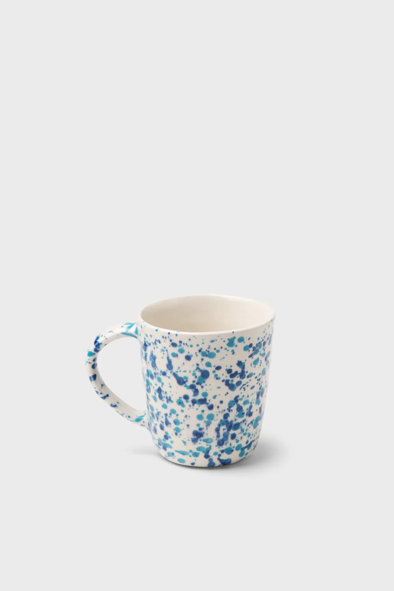 Mixed Blue Spongeware Sconset Mugs (Set of 4) - Image 2