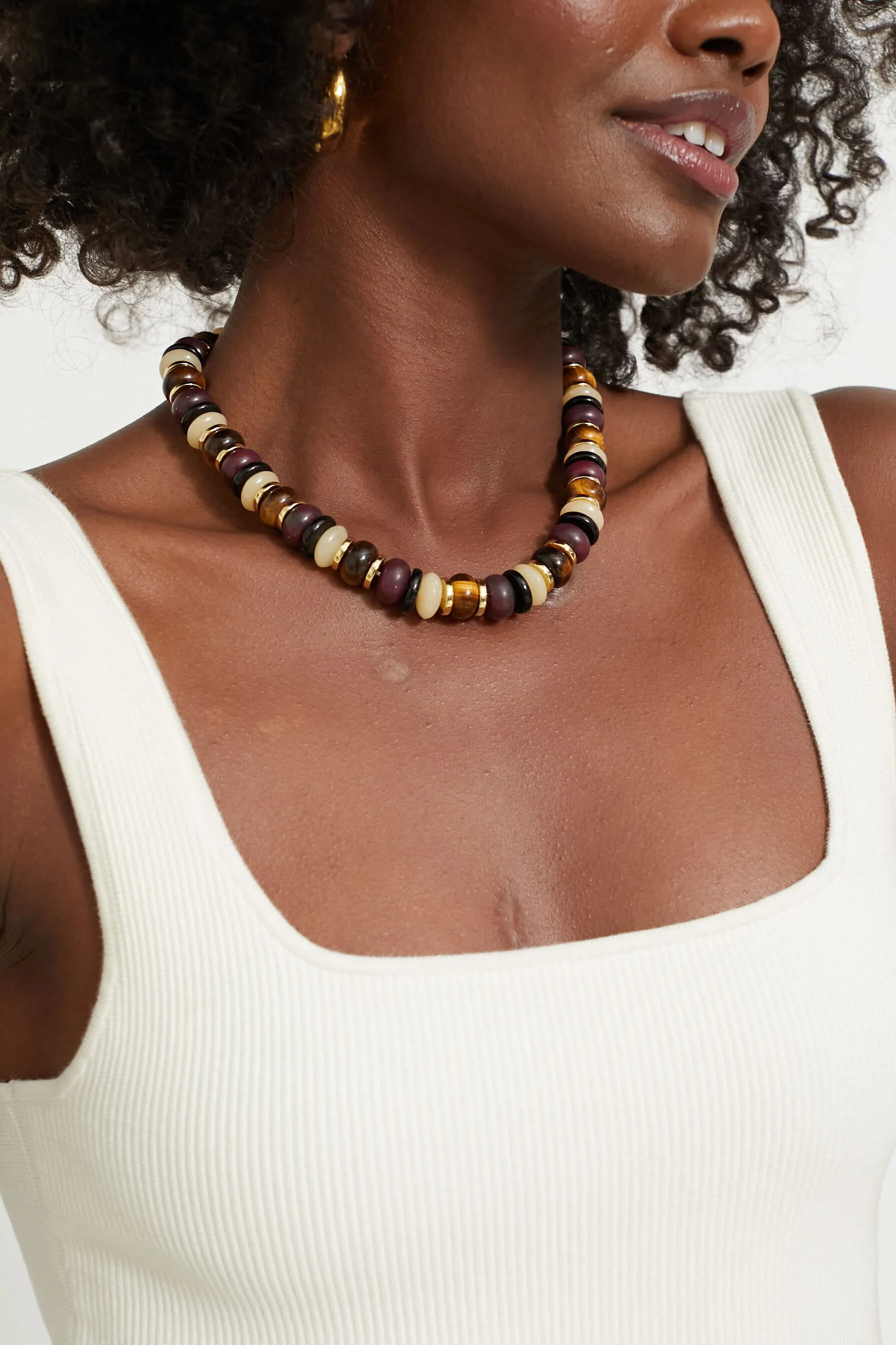 Mixed Stone Harlow Necklace - Image 3