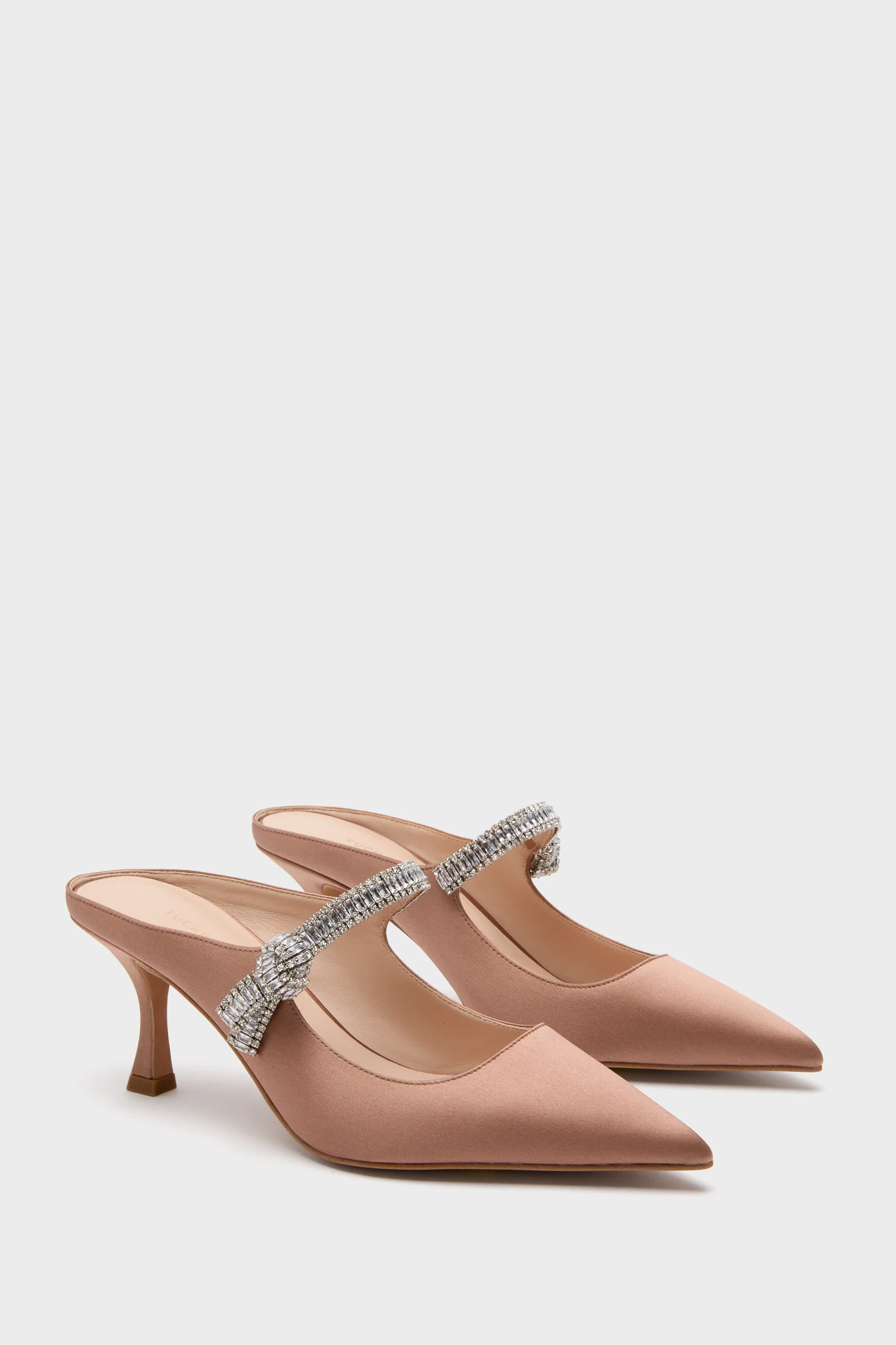 Fawn Satin Mae Heels - Image 4