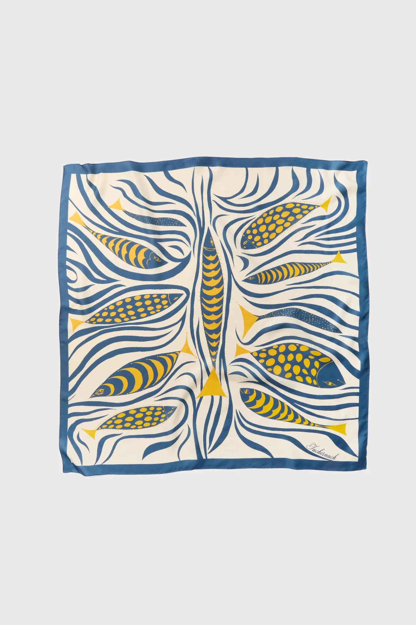 Mod Pesce Medium Silk Scarf - Image 4