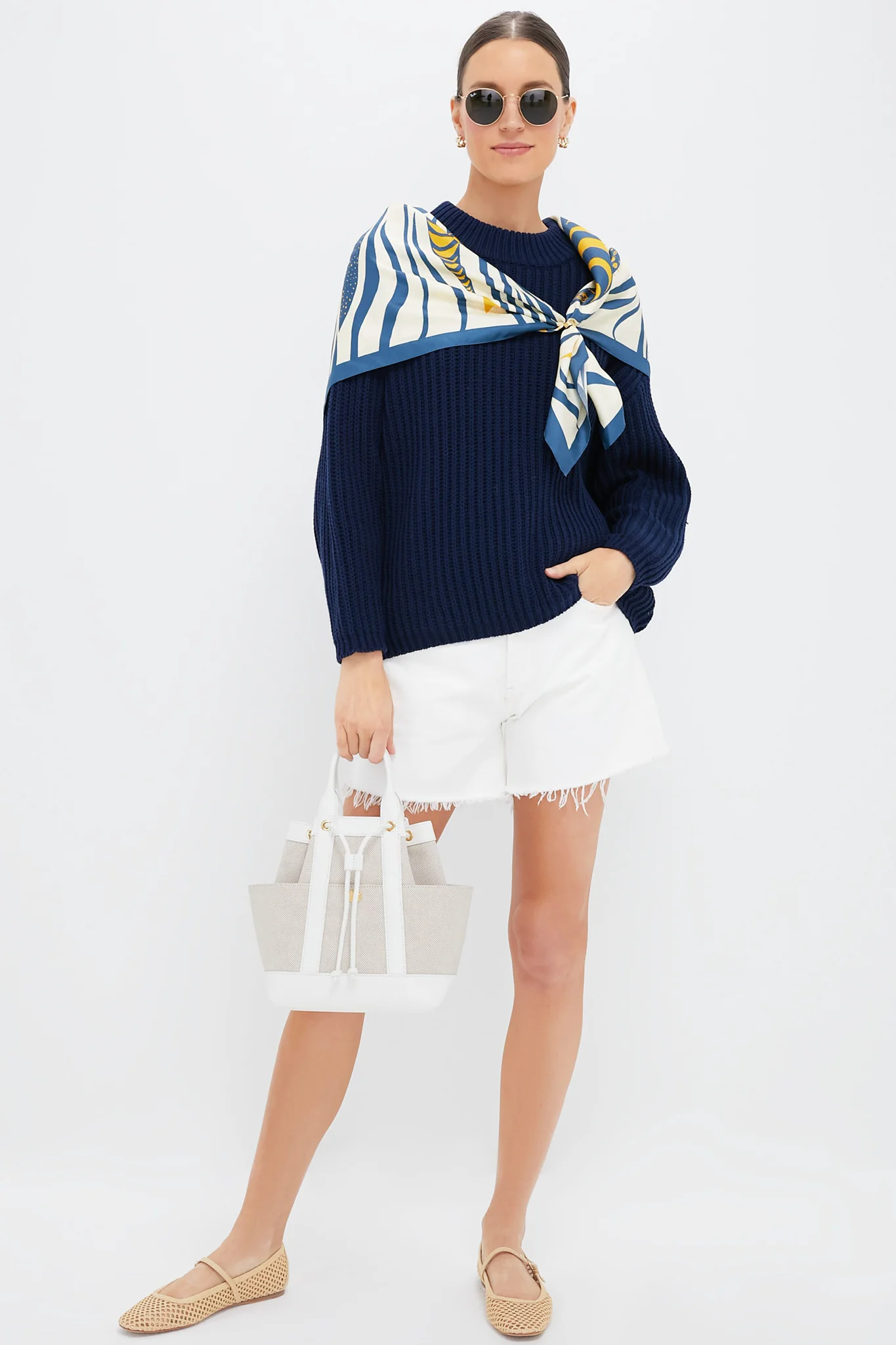 Mod Pesce Medium Silk Scarf - Image 6