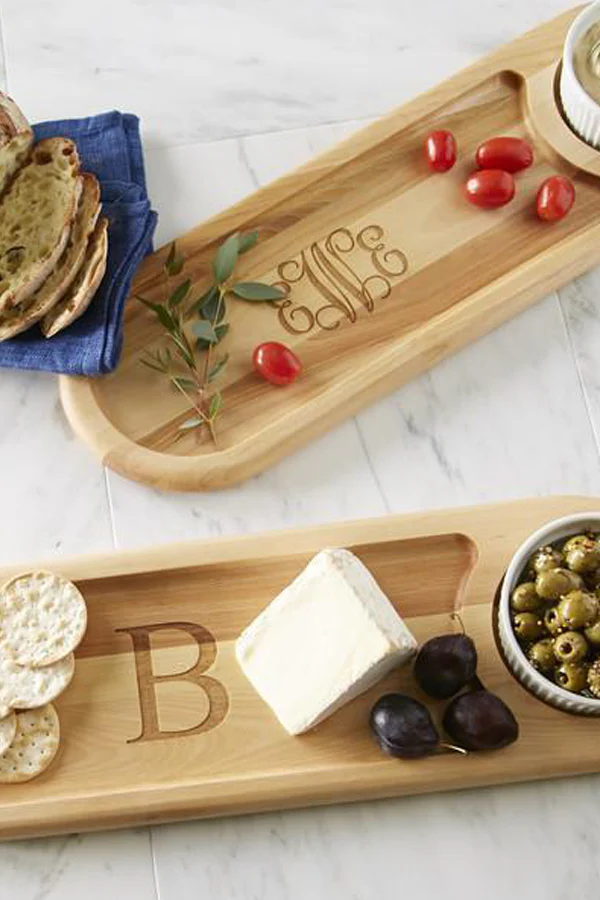 Monogrammed Dip and Serve Board - Image 3
