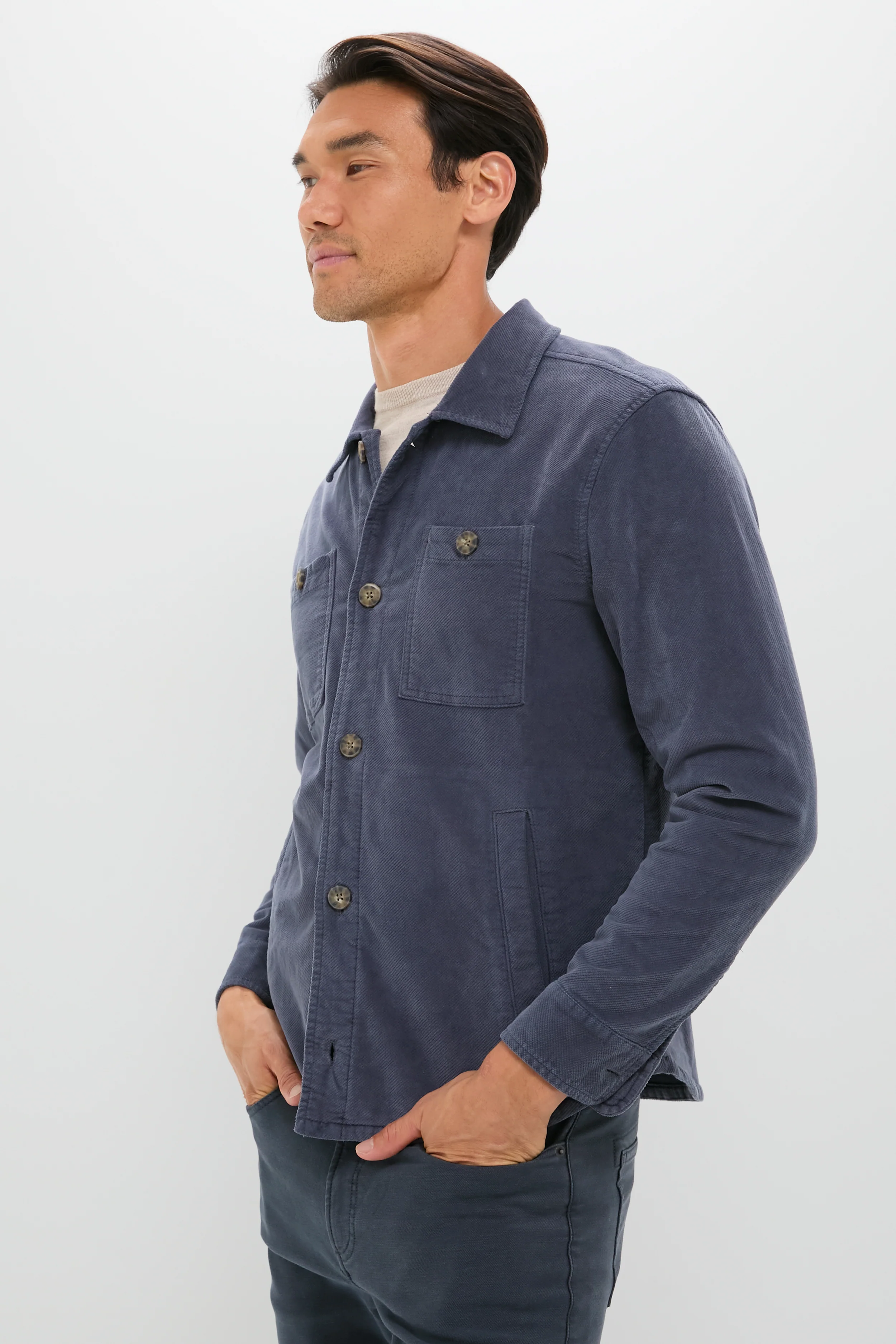 Mood Indigo Max Moleskin Overshirt - Image 3