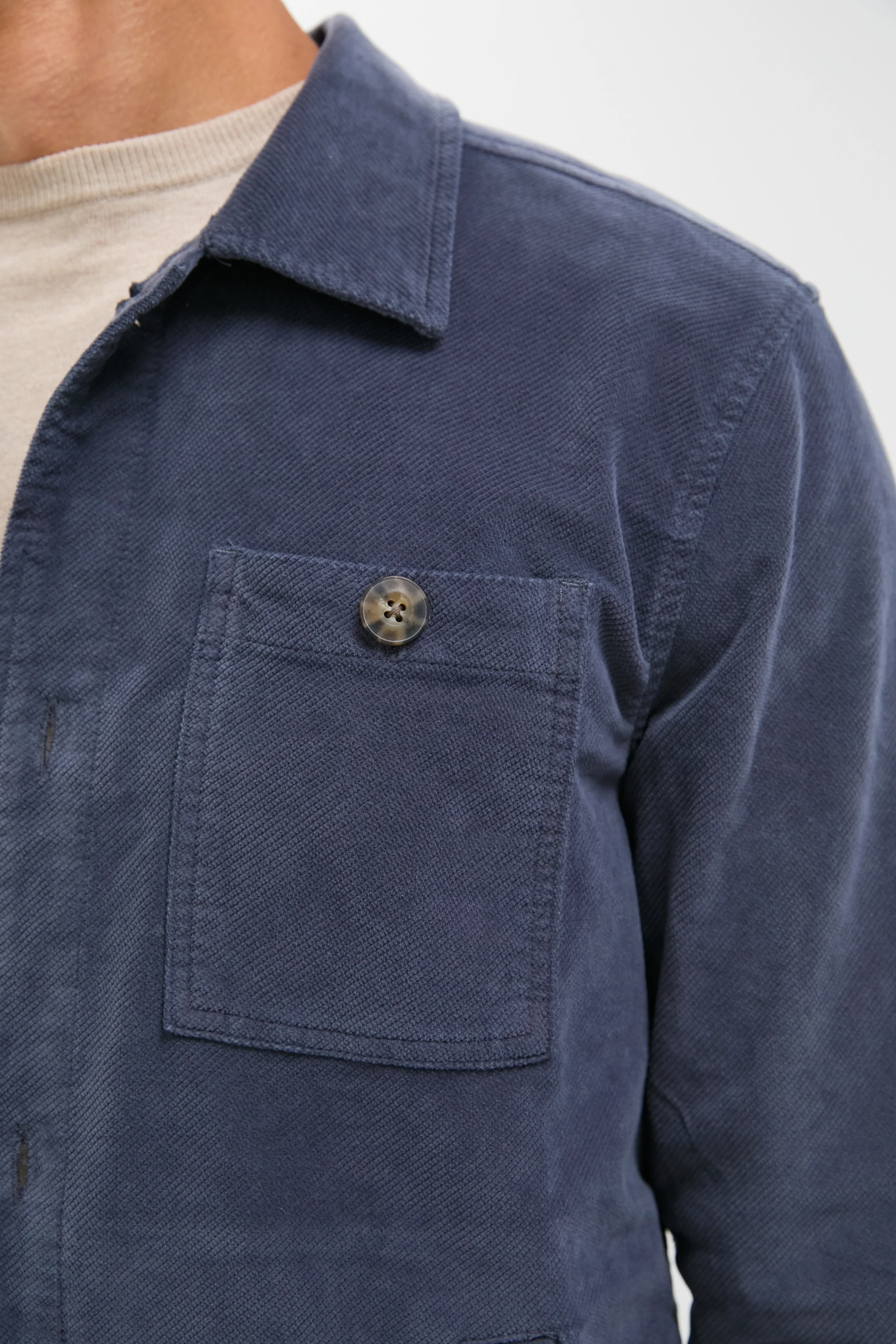 Mood Indigo Max Moleskin Overshirt - Image 5