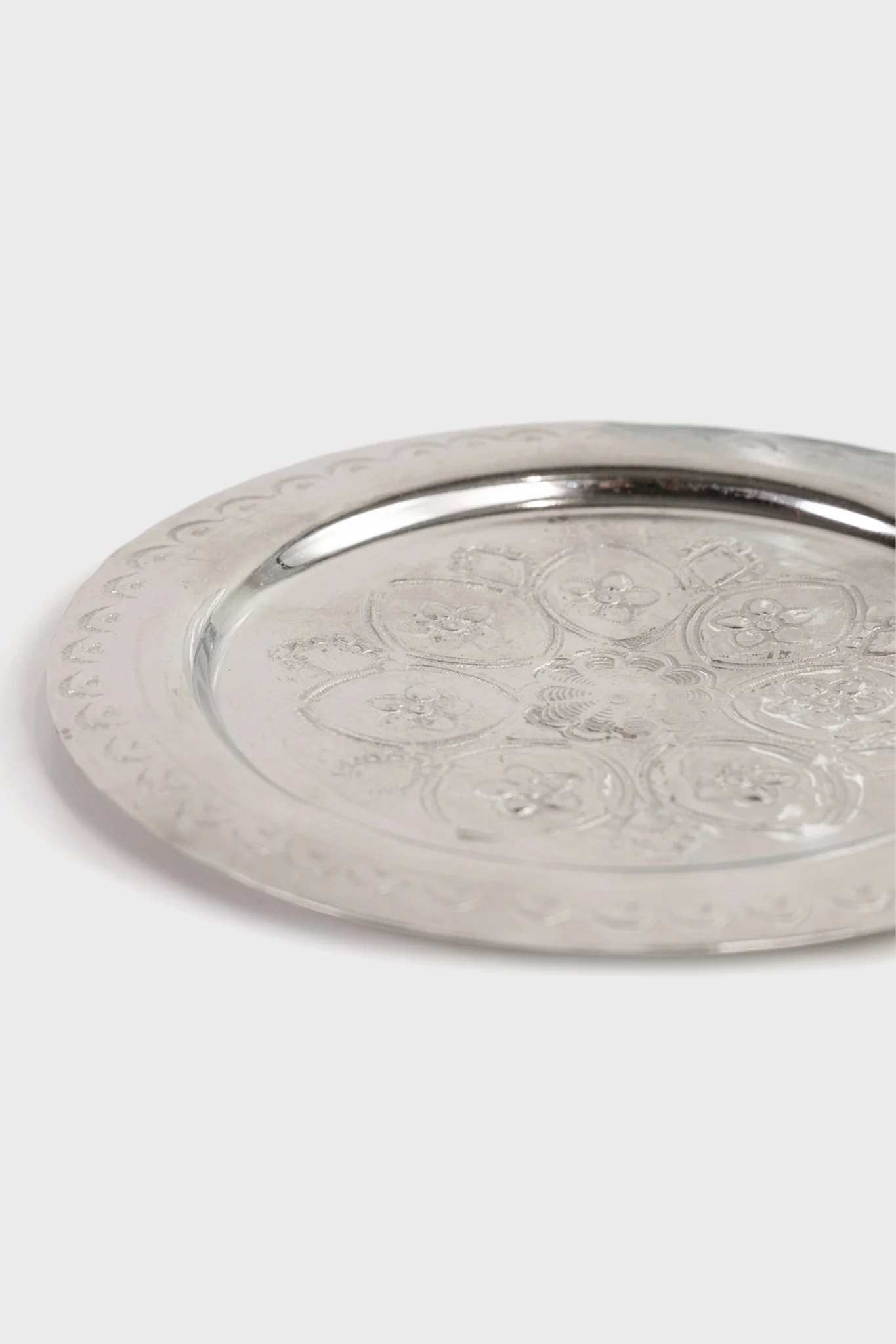 Moroccan Berber Silver Coasters (Set of 4) - Image 2