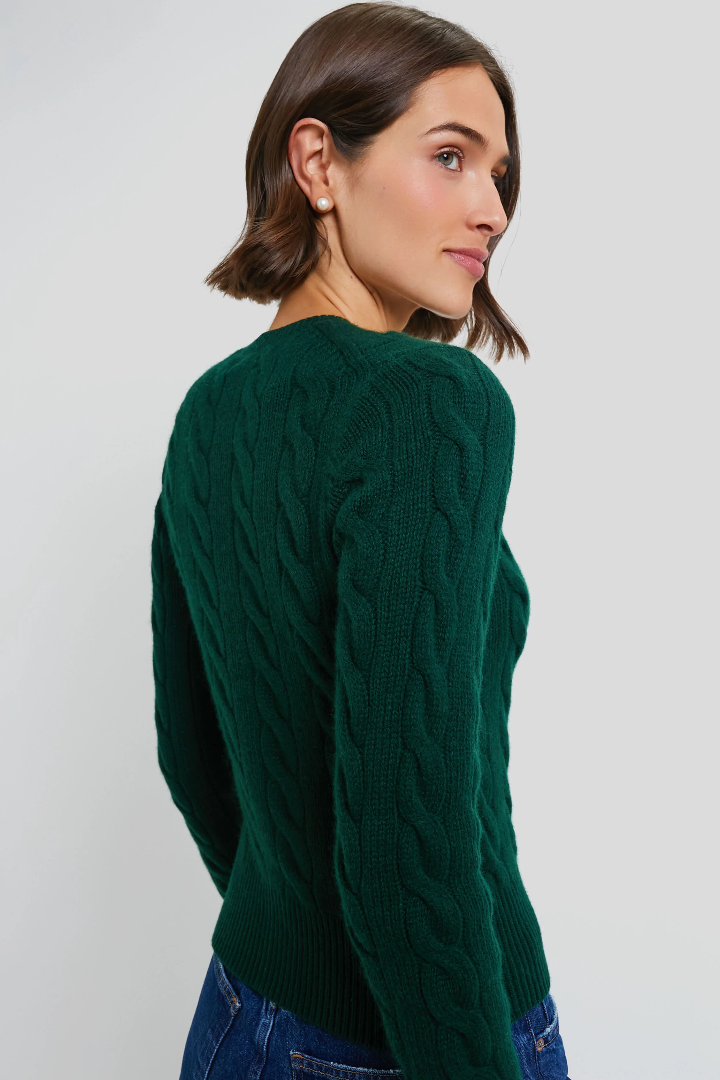 Moss Agate Long Sleeve Cardigan - Image 4