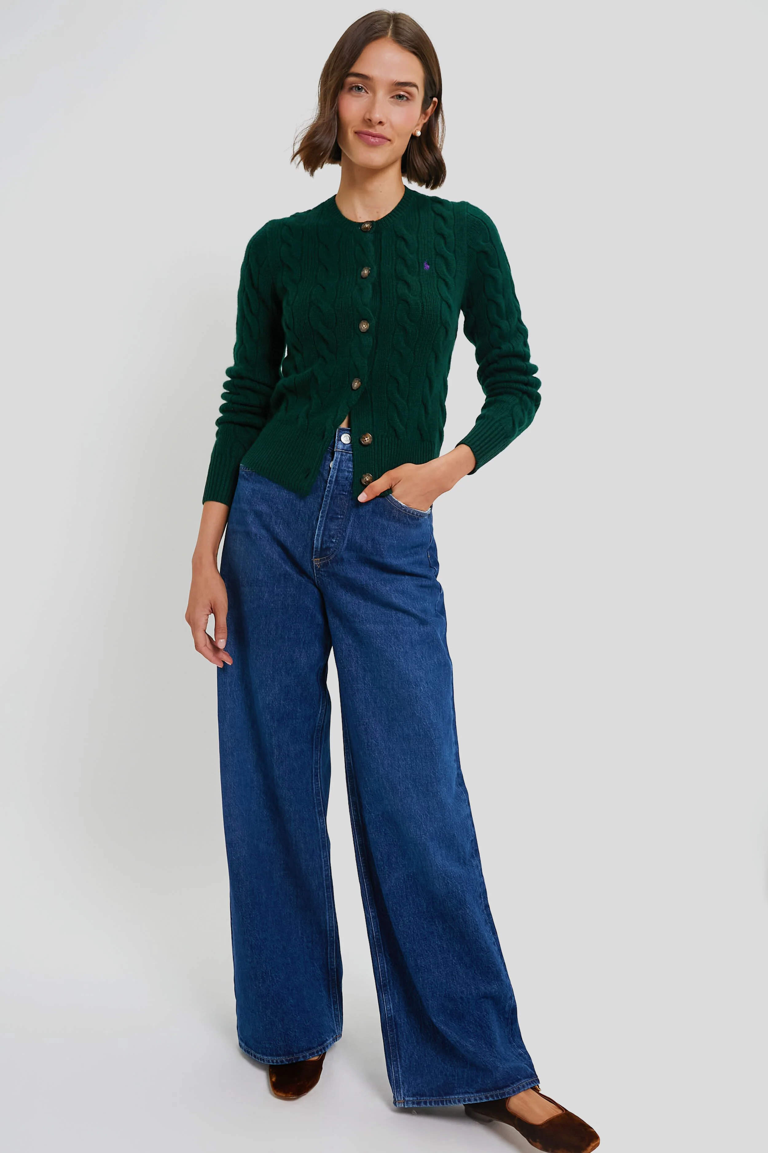 Moss Agate Long Sleeve Cardigan - Image 6