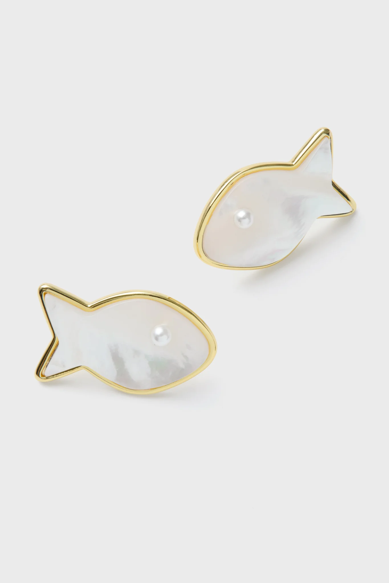 Mother of Pearl Finn Studs - Image 4