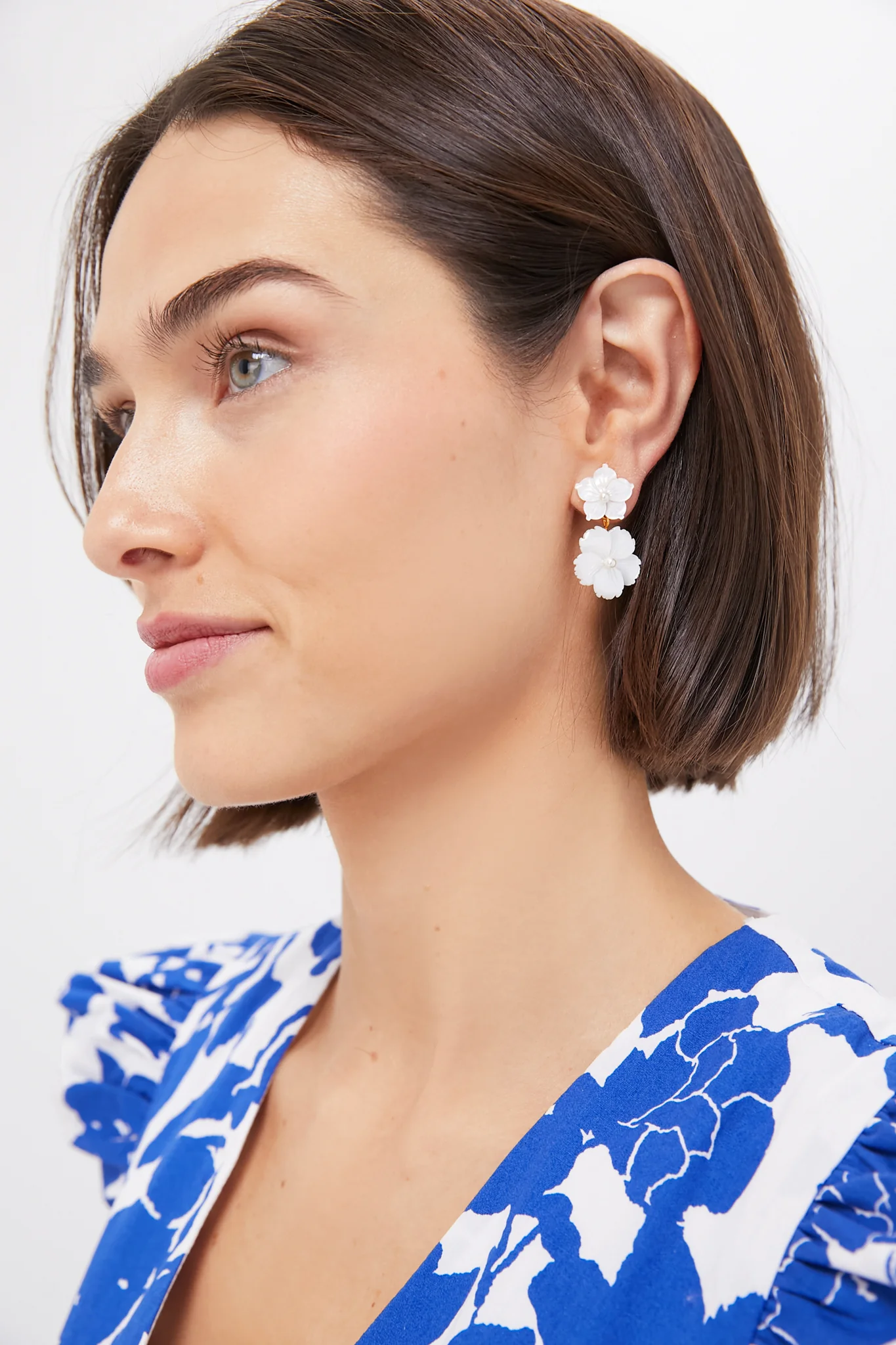 Mother of Pearl Tibby Earrings - Image 5