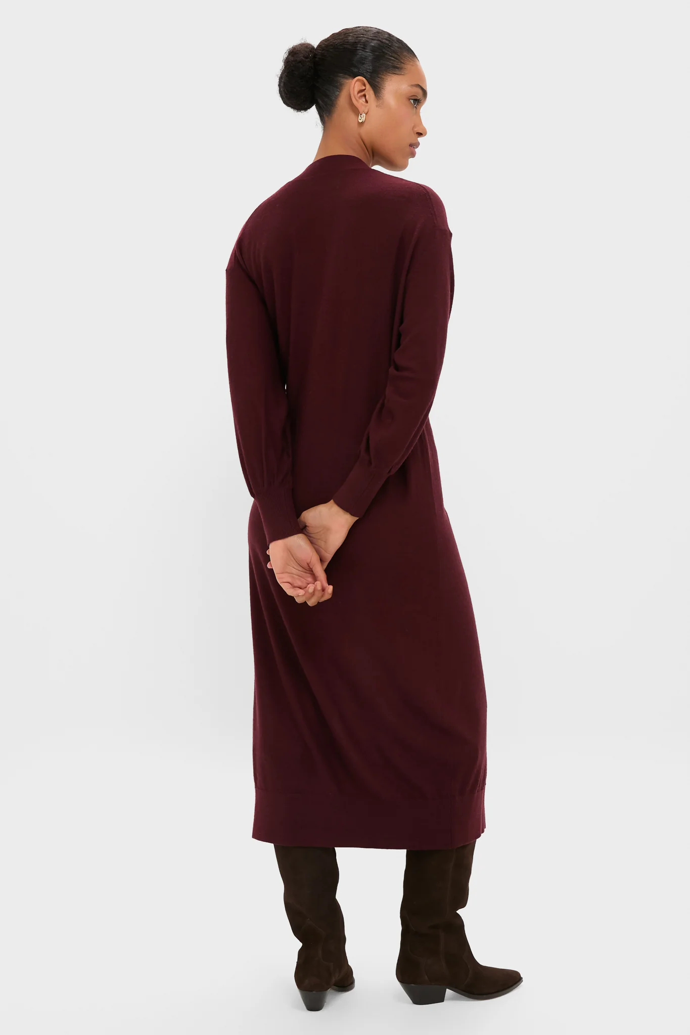 Mulberry Drippy Cardi Dress - Image 4