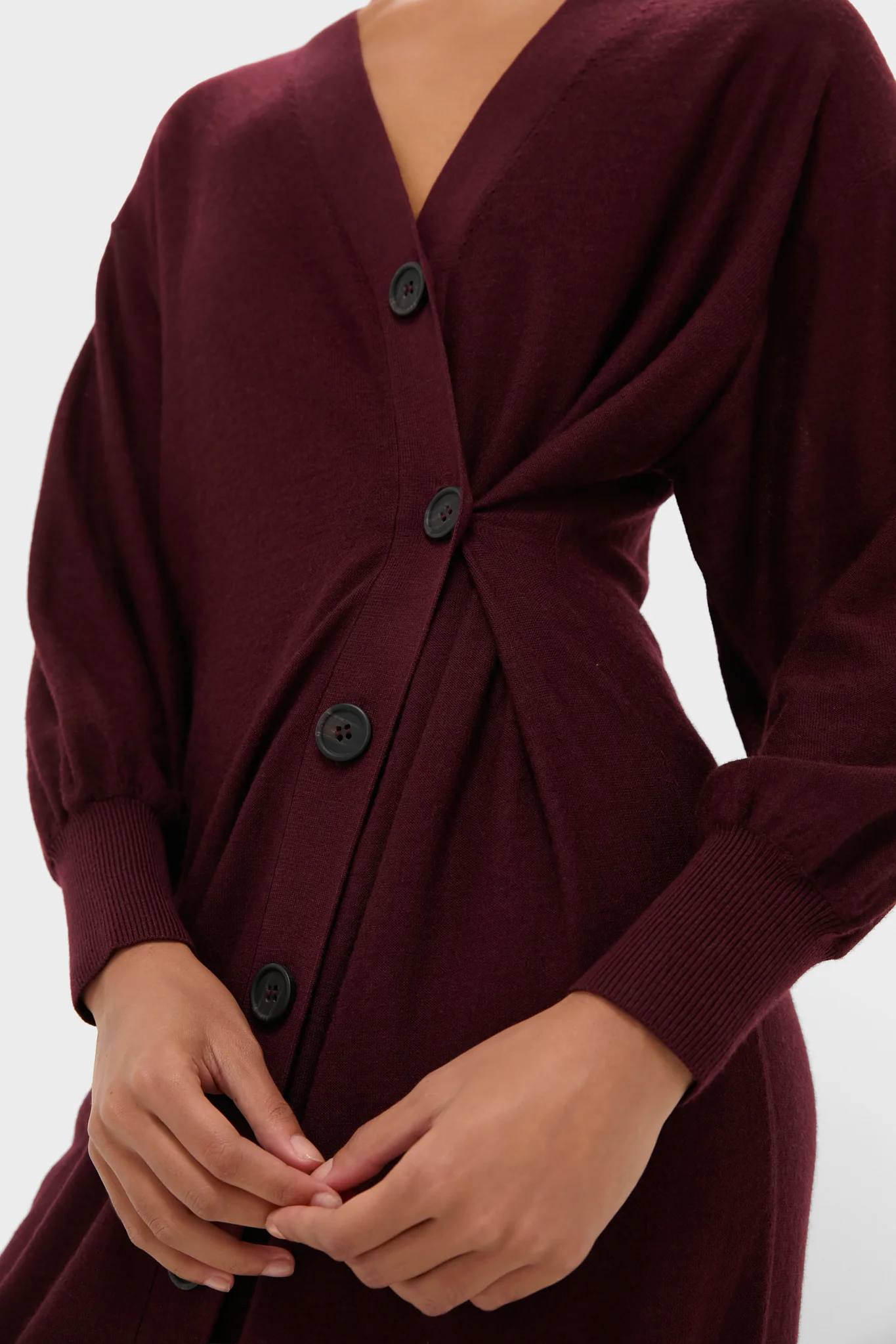 Mulberry Drippy Cardi Dress - Image 5