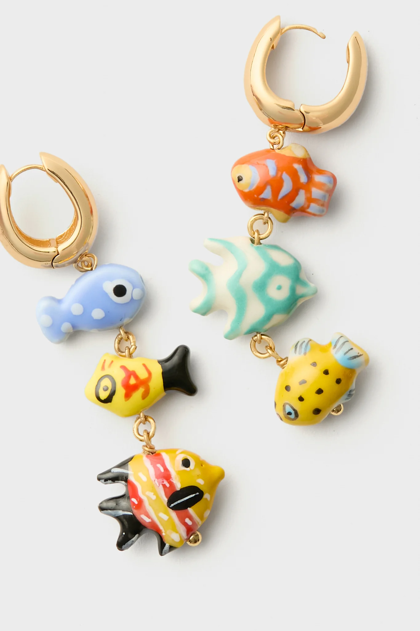 Multi Calista Drop Earrings - Image 4