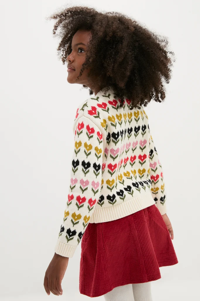 Multi Floral Sweater - Image 4