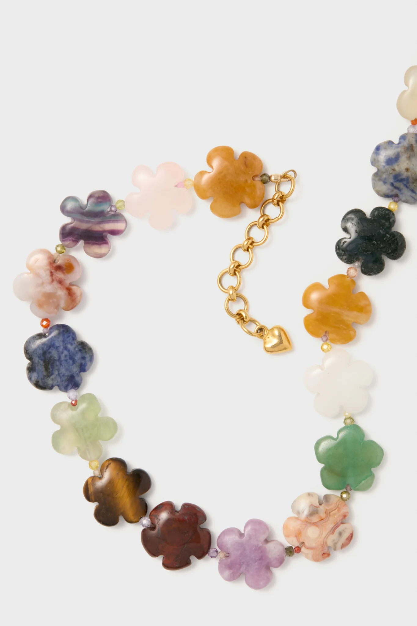 Multi Gemstone Bloom Necklace - Image 4
