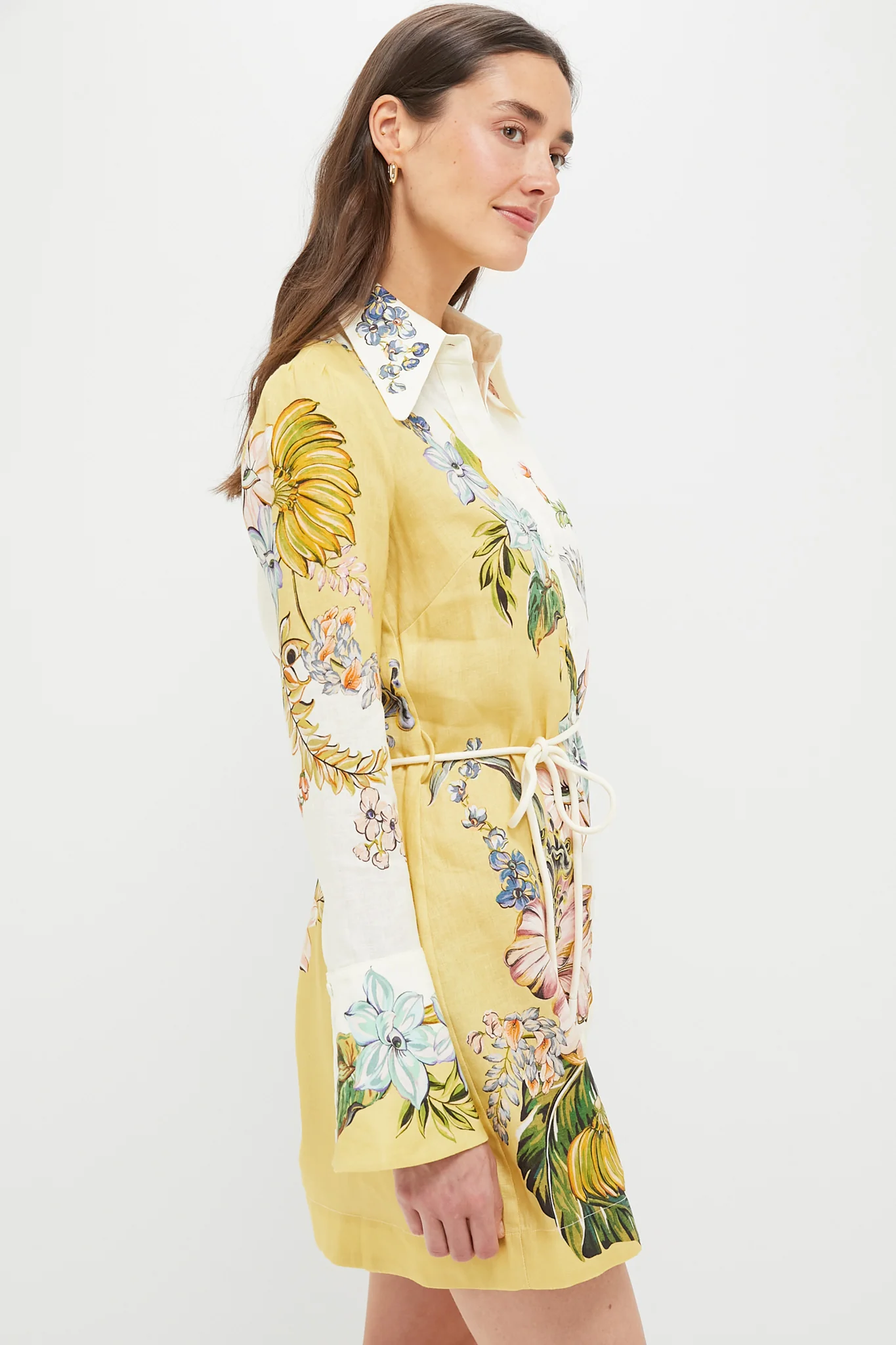 Multi Oleander Mini Dress - Image 3