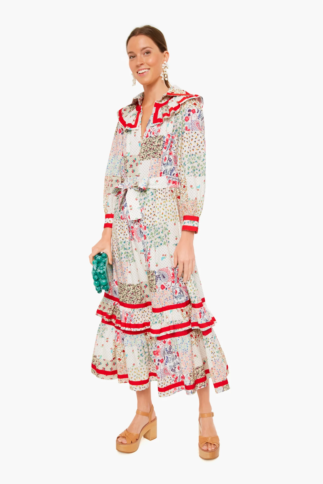 Multi Patchwork Jasper Dress - Image 2